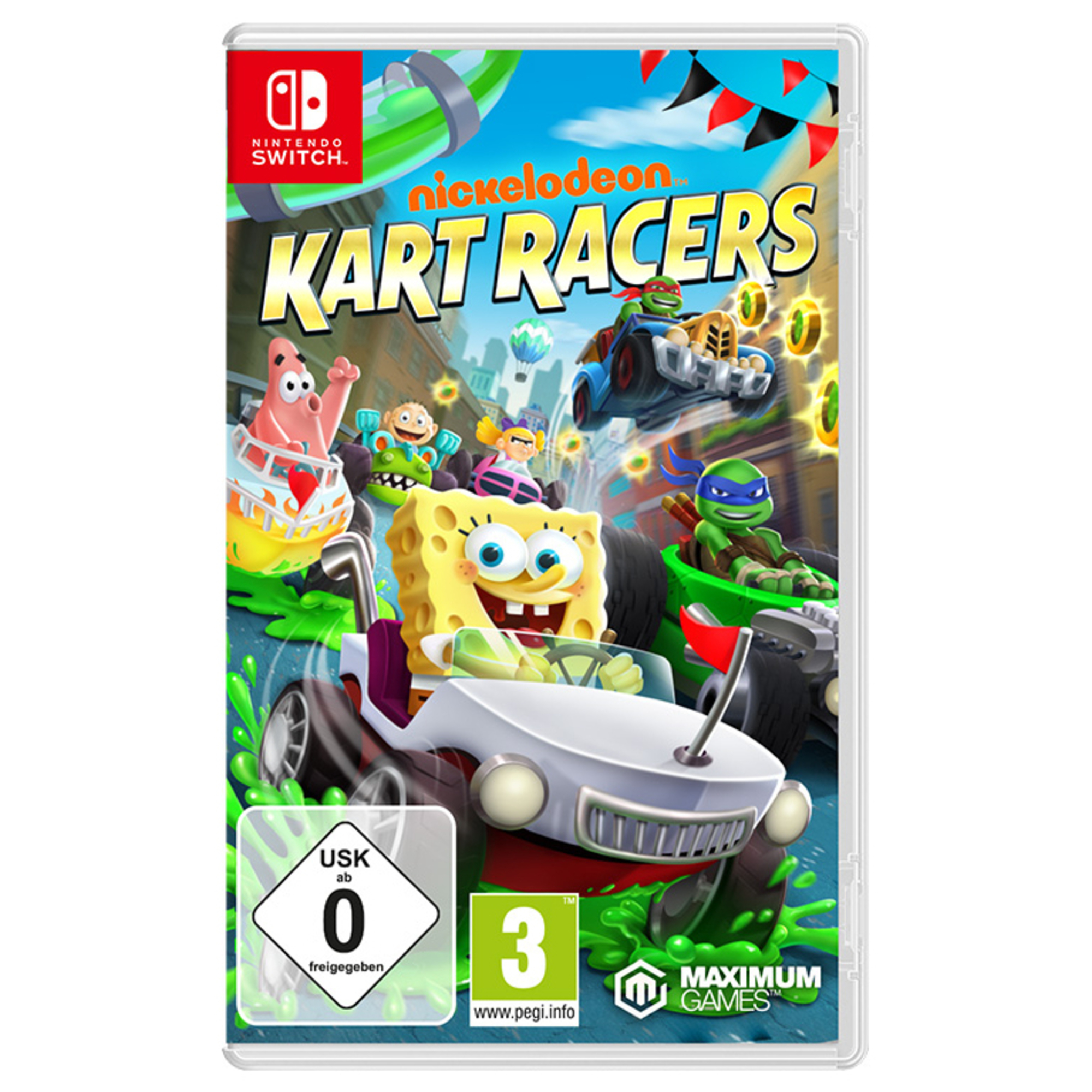 Nickelodeon : Kart Racers Code In A Box Switch - vue 2