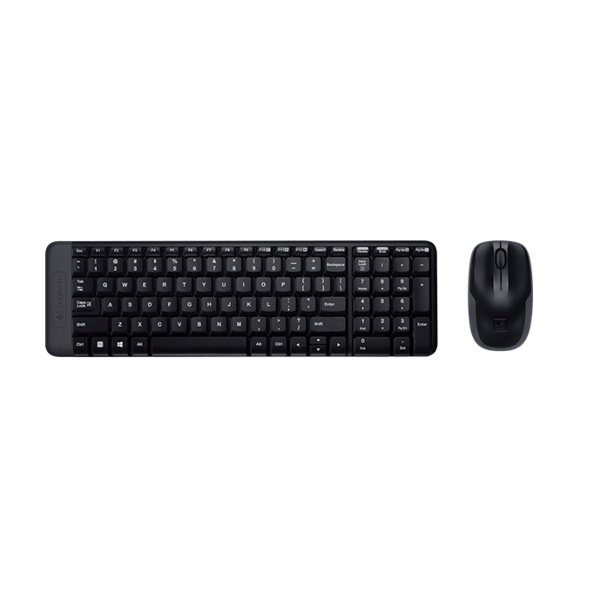 Logitech Wireless Combo MK220 clavier Souris incluse Bureau USB Français Noir - Neuf