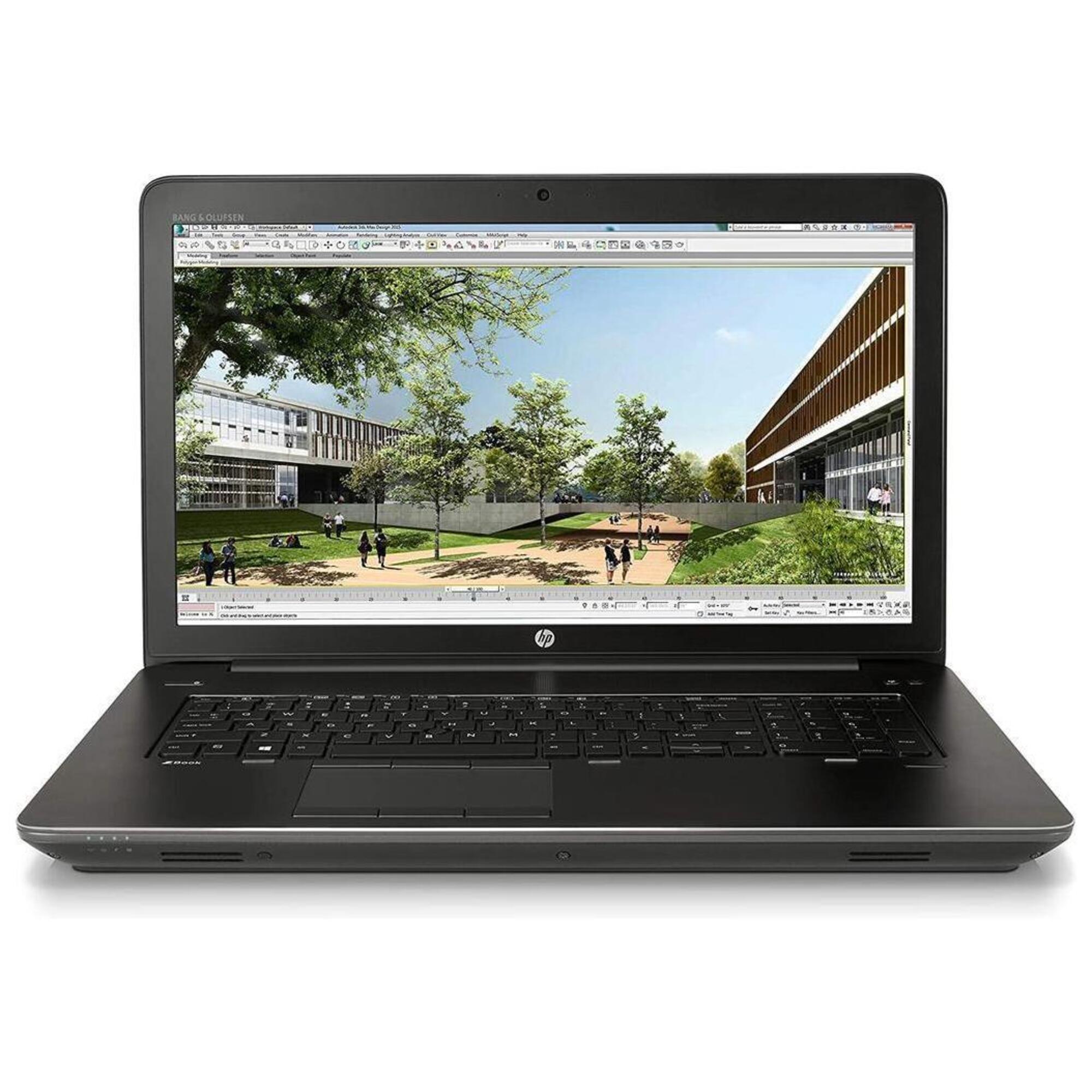 HP Zbook Core i7 (17.3 ) 2.50 Ghz 256 Gb 8 Go Hd Graphics 530, Noir - Azerty - Très Bon État