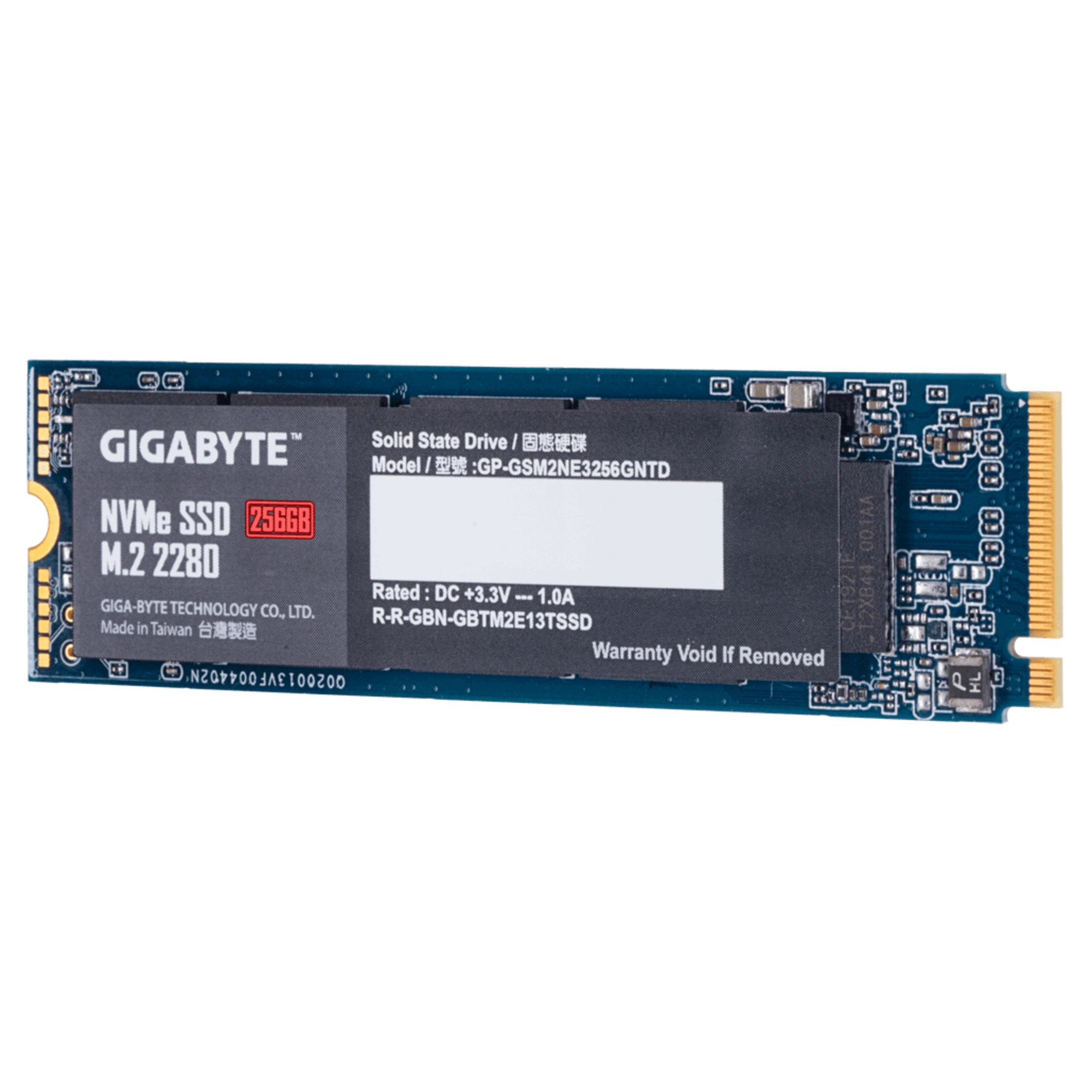 GIGABYTE GP GSM2NE3100TNTD disque SSD .2 PCI Express 3.0 NVMe Neuf - vue 2