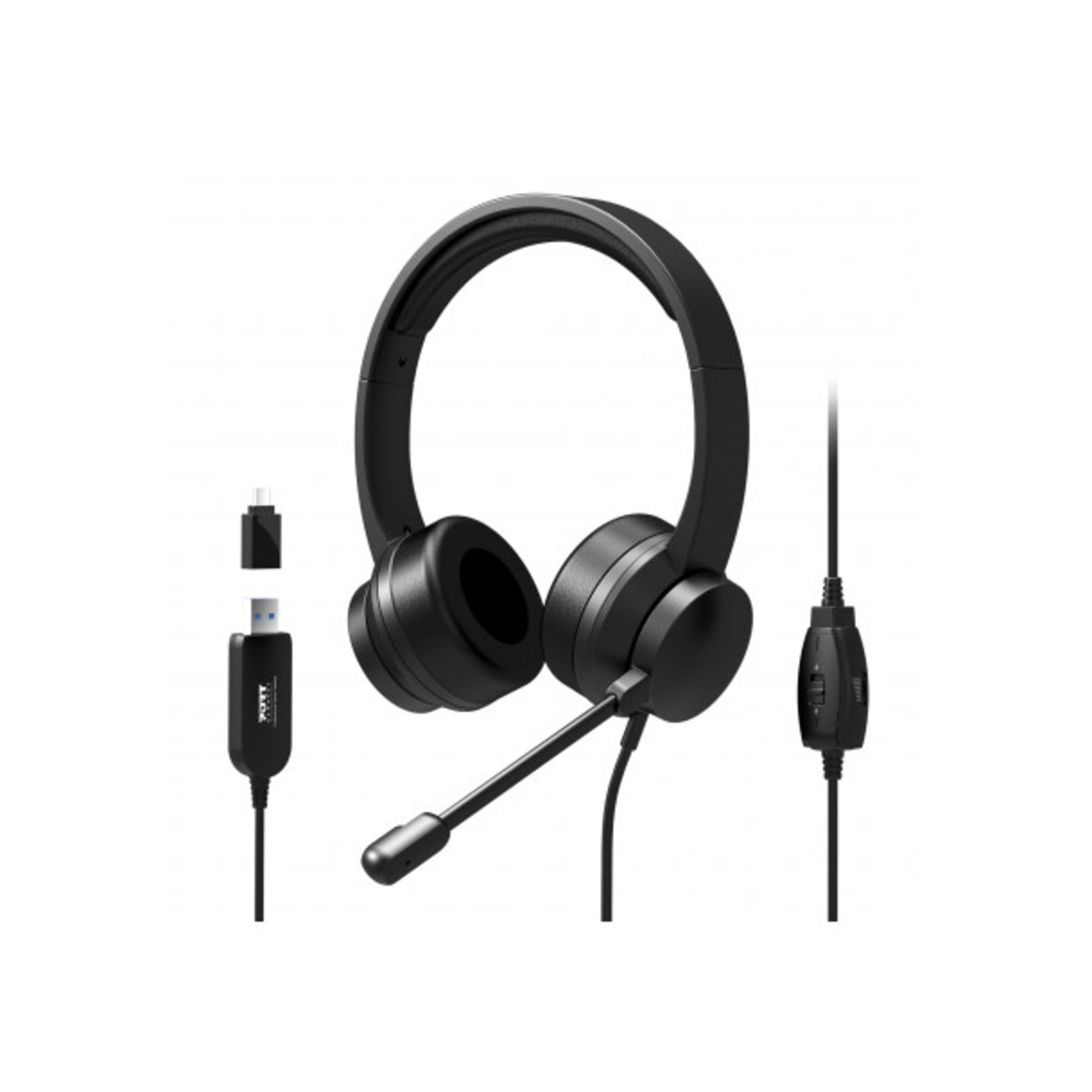 Port Designs 901605 écouteurcasque Avec fil Arceau USB Type A Neuf - vue 1