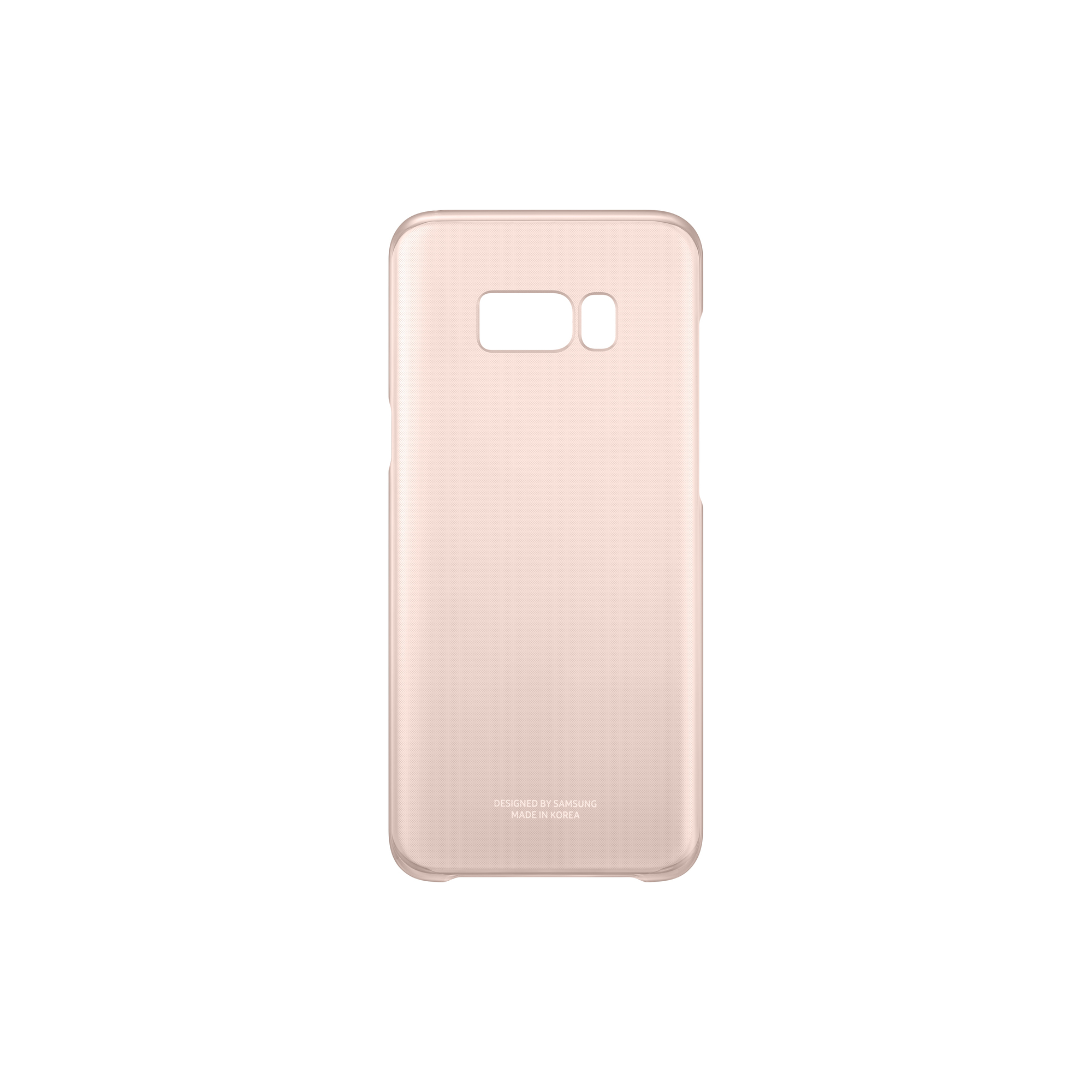Samsung S8 Edge Clear Cover Or - vue 10