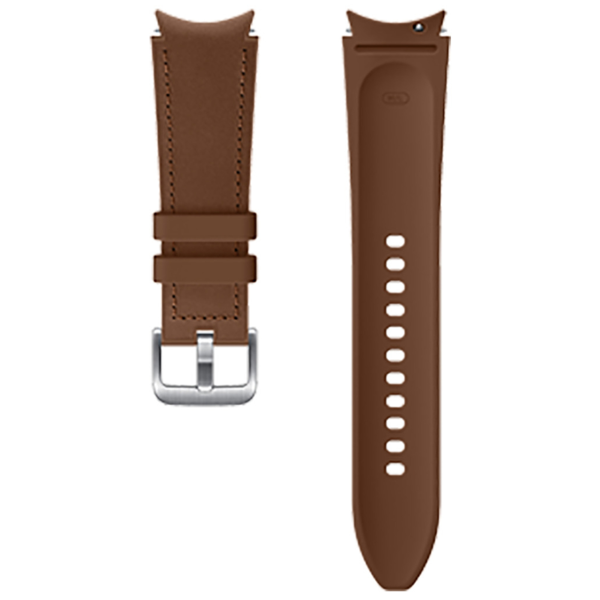 Bracelet Hybride en cuir pour G Watch 4 Classic 130mm, M/L Camel Samsung - Neuf