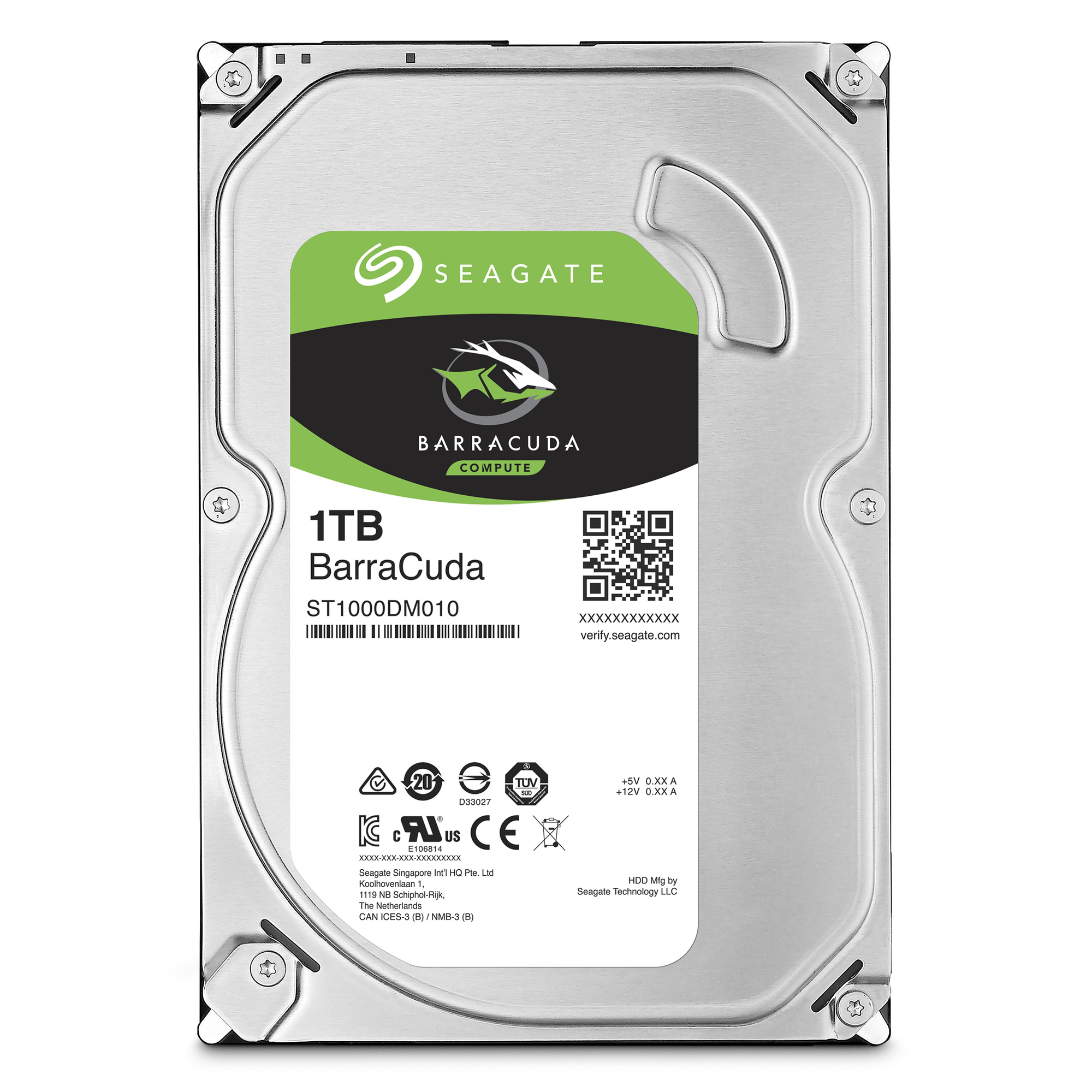 Seagate BarraCuda SATA III 64Mo ST1000DM010 - vue 3