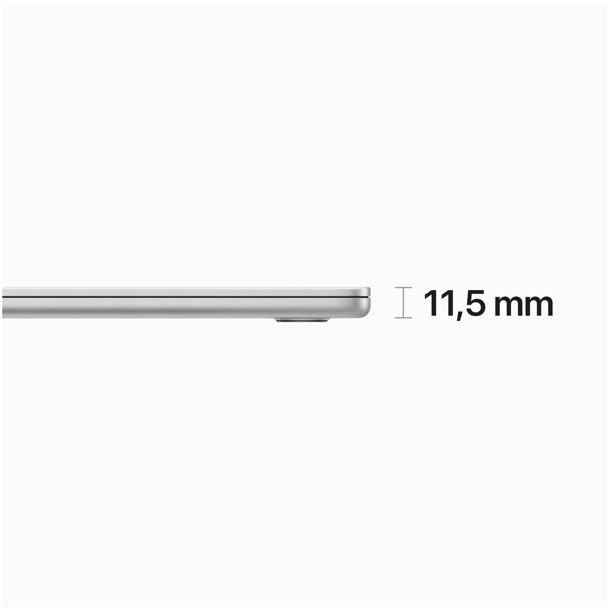 MacBook Air M2 (2023) 15.3', 3.5 GHz 256 Go 8 Go  Apple GPU 10, Argent - AZERTY - Excellent état