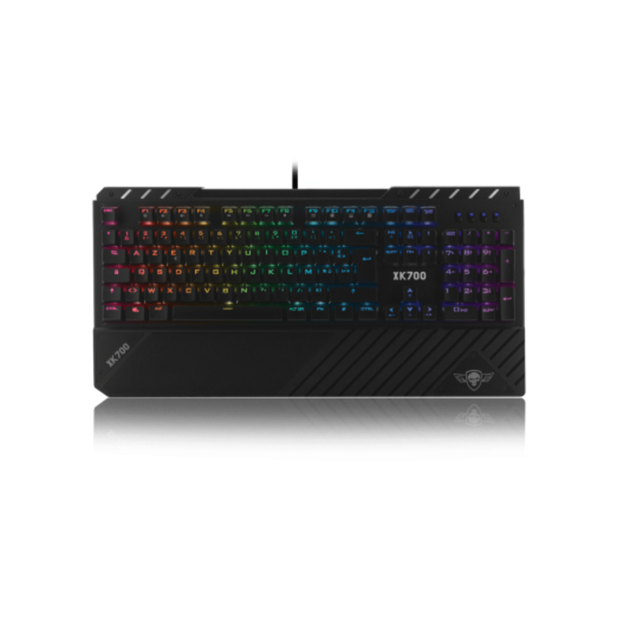 Spirit of Gamer XPERT-K700 clavier Jouer USB AZERTY Français Noir - Neuf