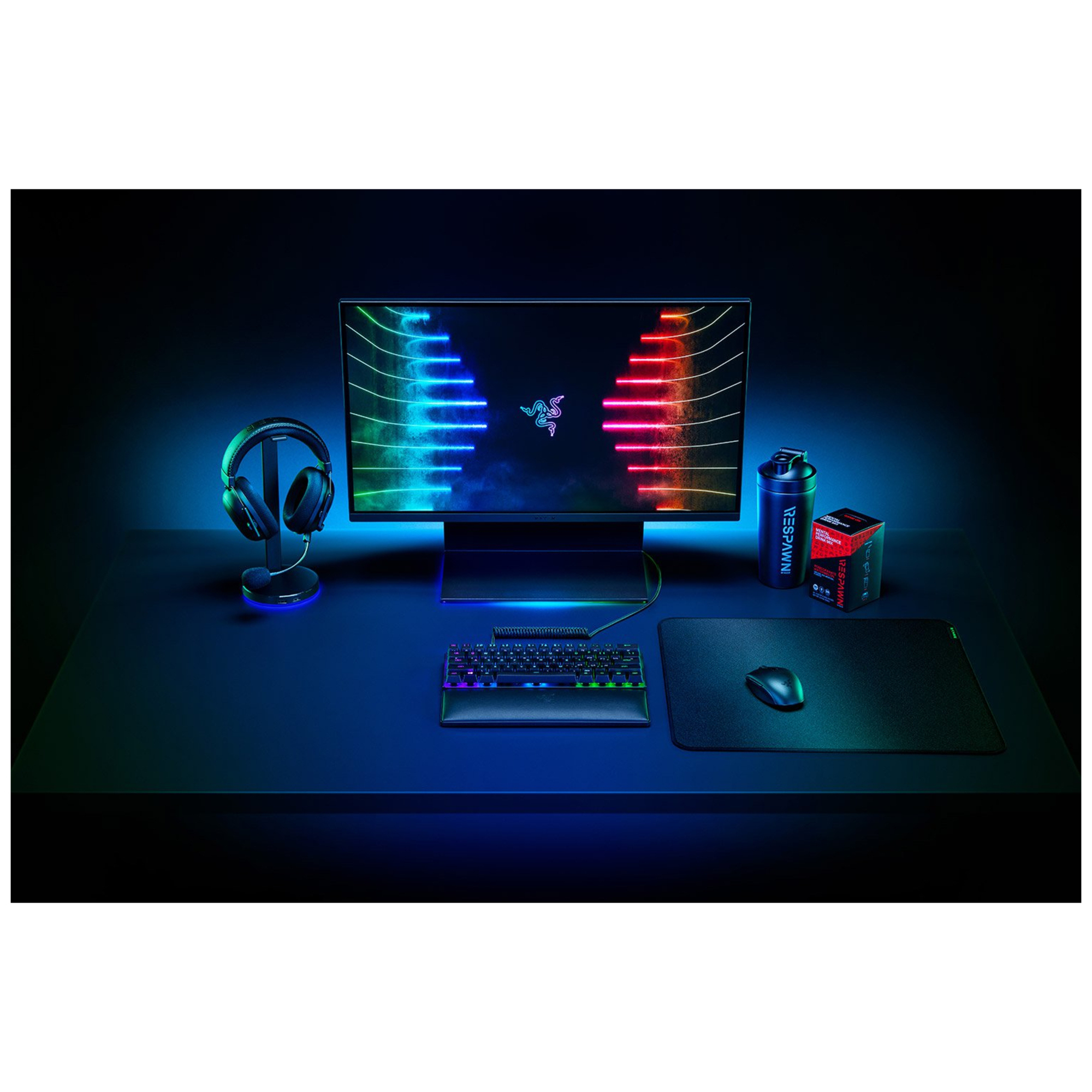 Razer Strider Tapis de souris de jeu Noir - Neuf