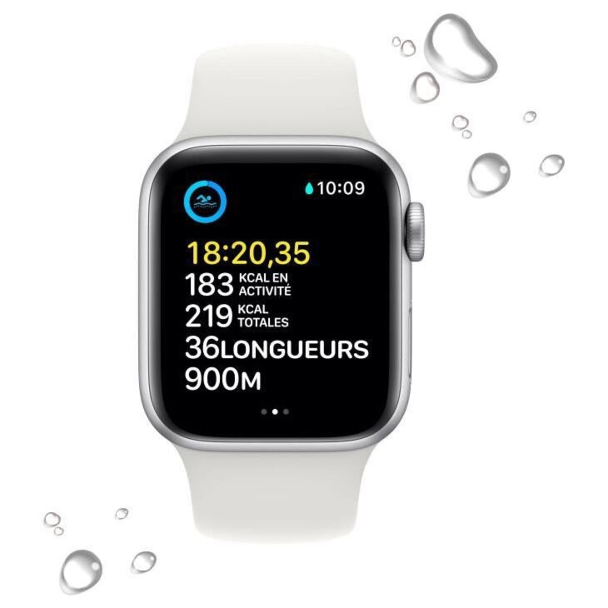 Watch SE 2022 40 mm GPS + Cellular Boîtier Aluminium Bon état - vue 2