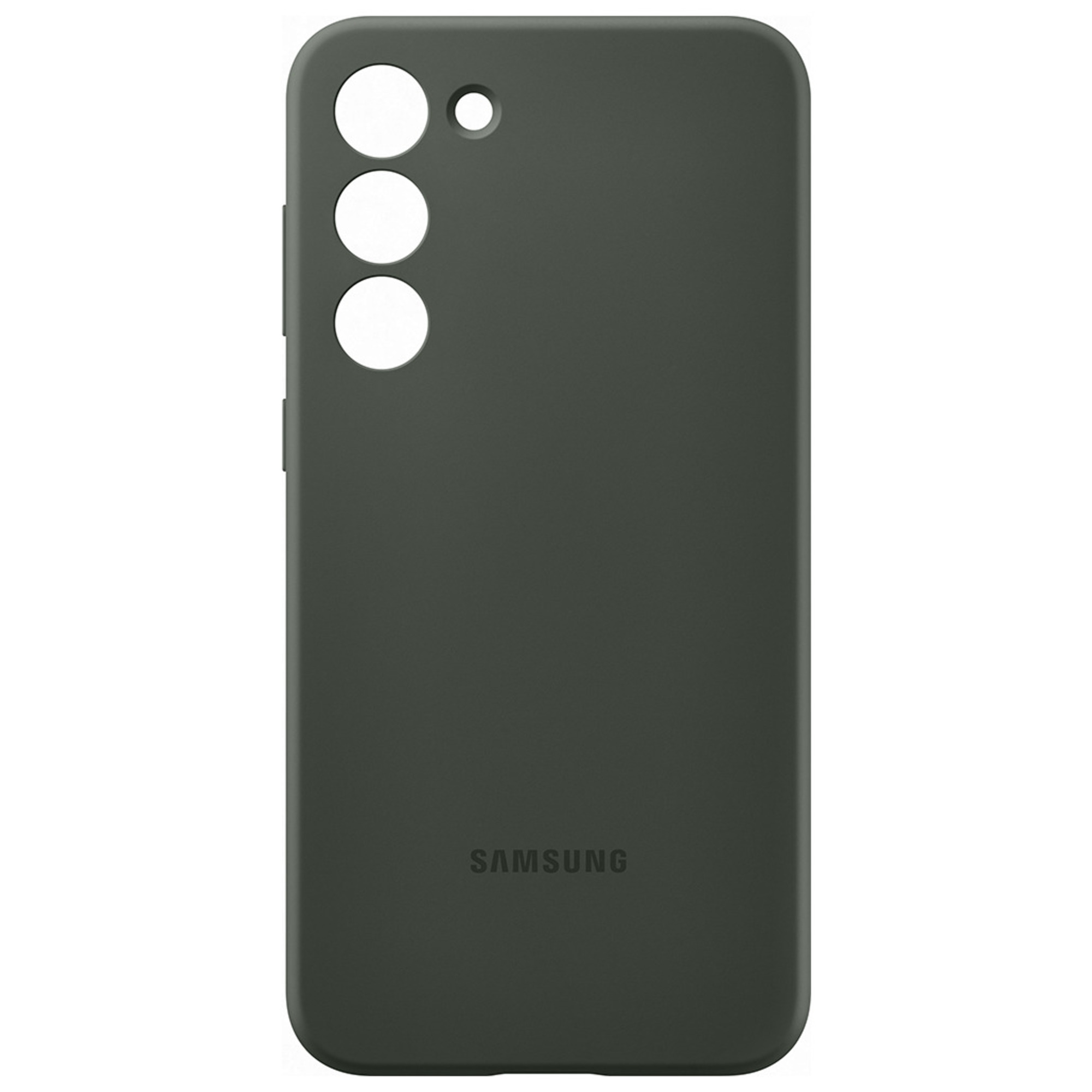 Coque et &eacute;tui t&eacute;l&eacute;phone mobile Samsung Coque Silicone S23+ Khaki