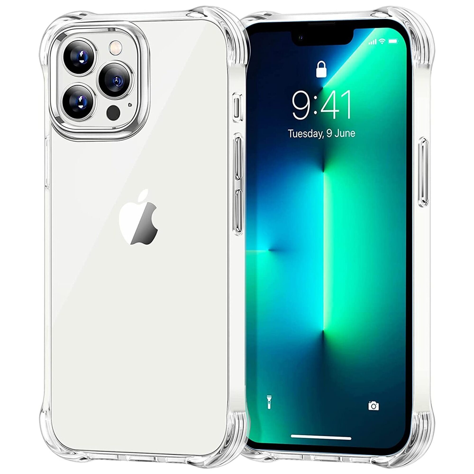 XEPTIO Apple iPhone 13 PRO MAX 6,7 pouces coque tpu transparente antichoc - Neuf