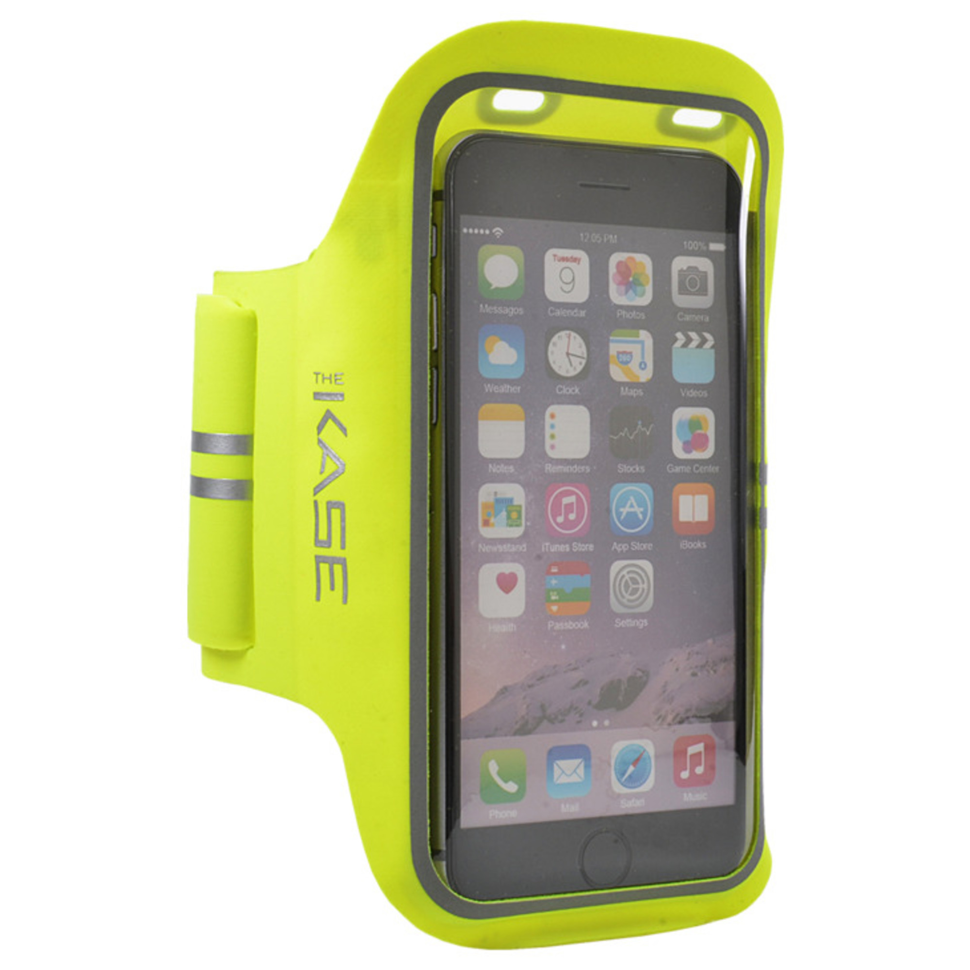 Ultra Slim Brassard de Sport pour Apple iPhone 6/6s, Neon jaune - Neuf