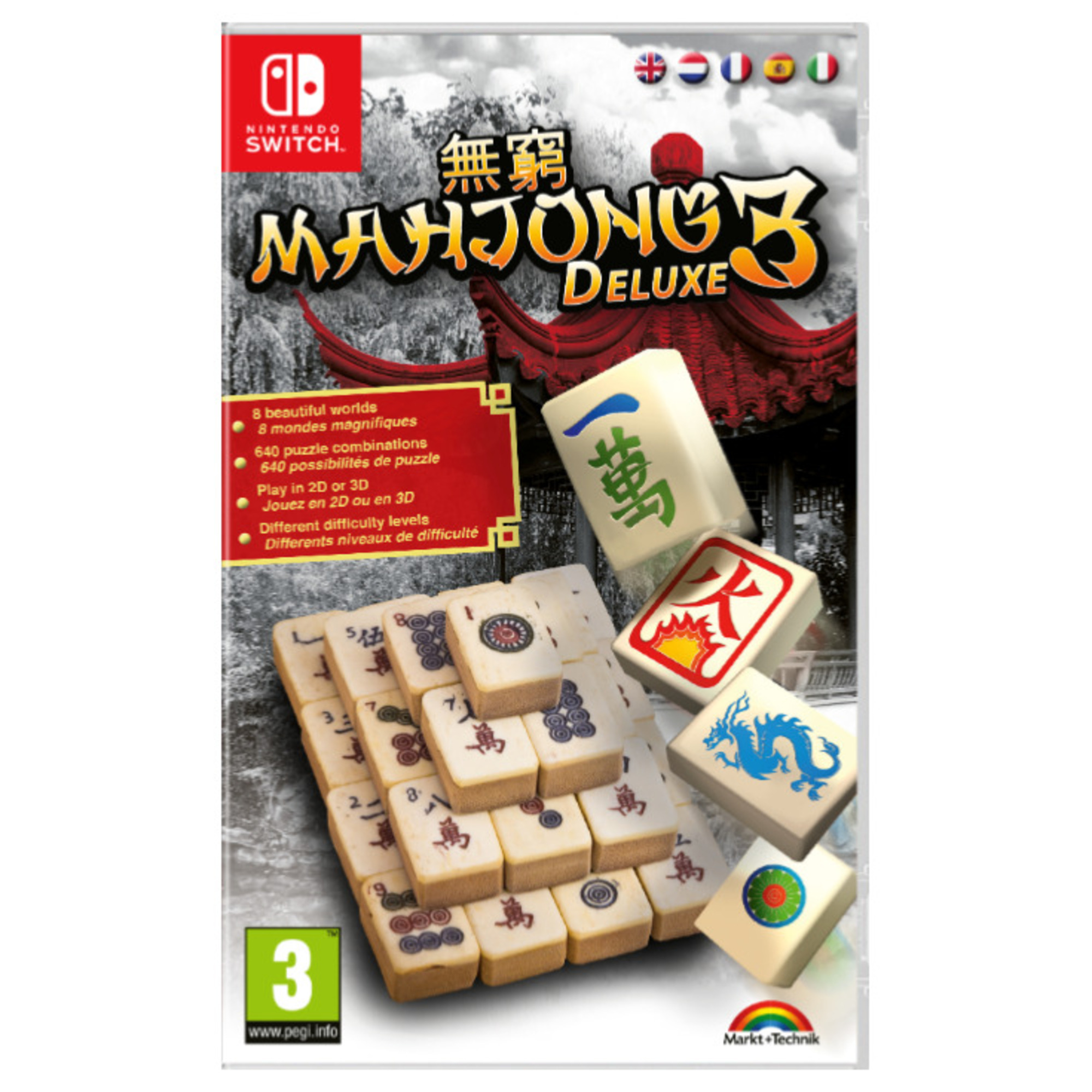 Mahjong Deluxe 3 SWITCH - Neuf