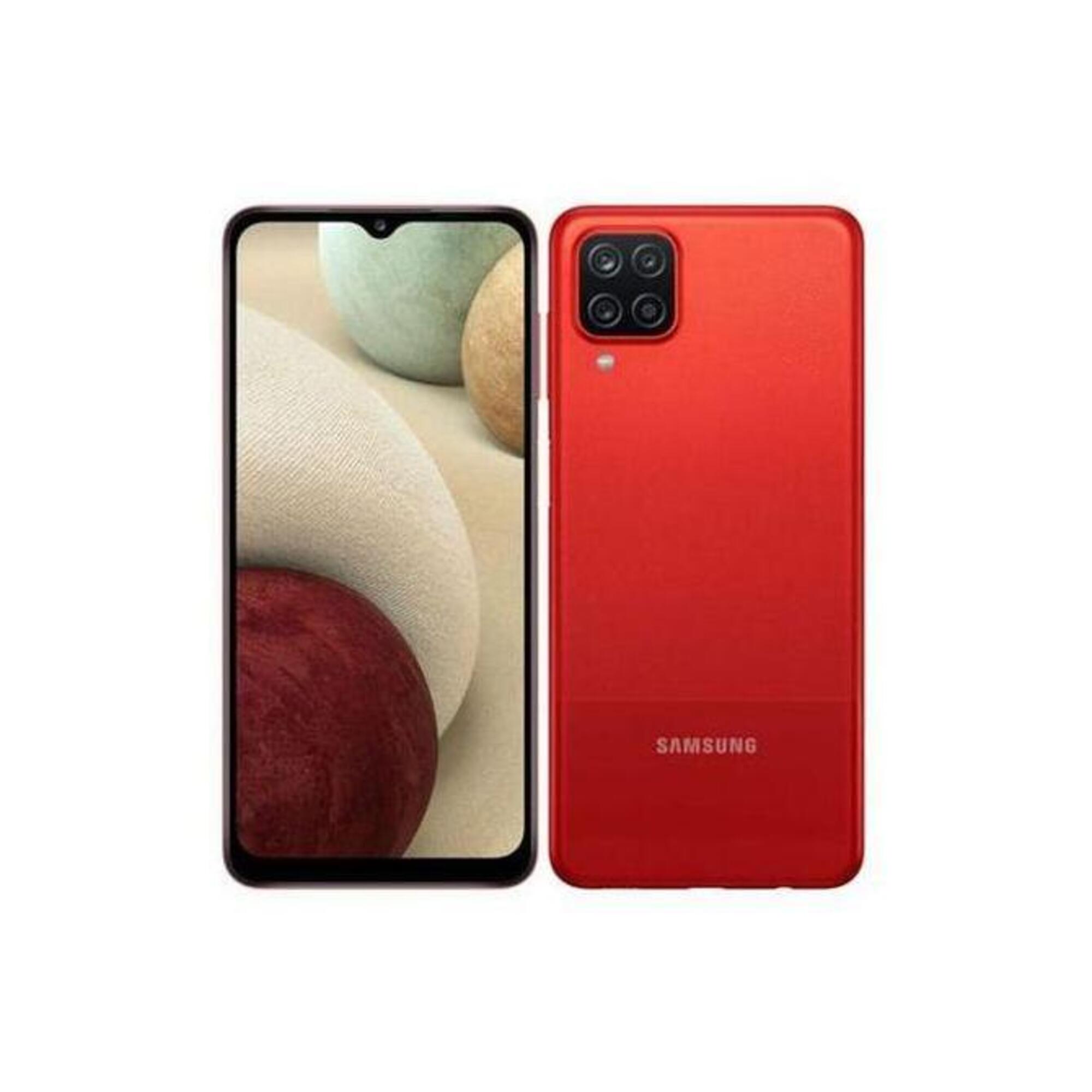 Galaxy A12 64 GB, Rojo, desbloqueado - Reacondicionado - Muy buen estado