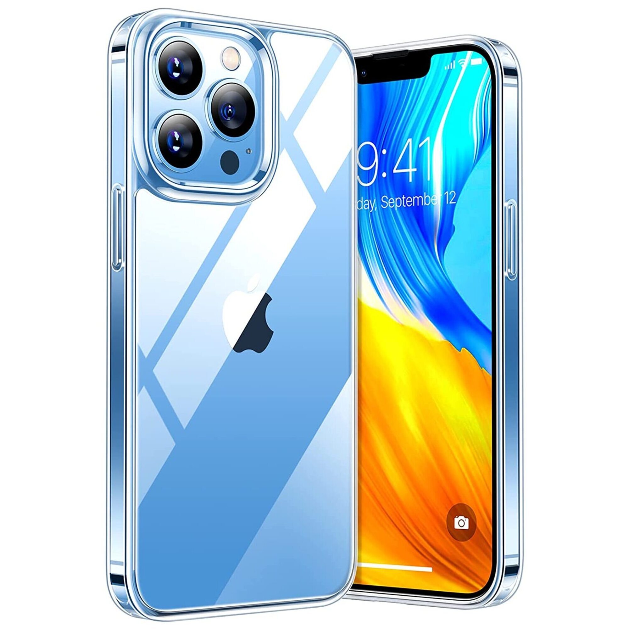 XEPTIO Apple iPhone 13 PRO MAX 6,7 pouces coque tpu transparente - Neuf