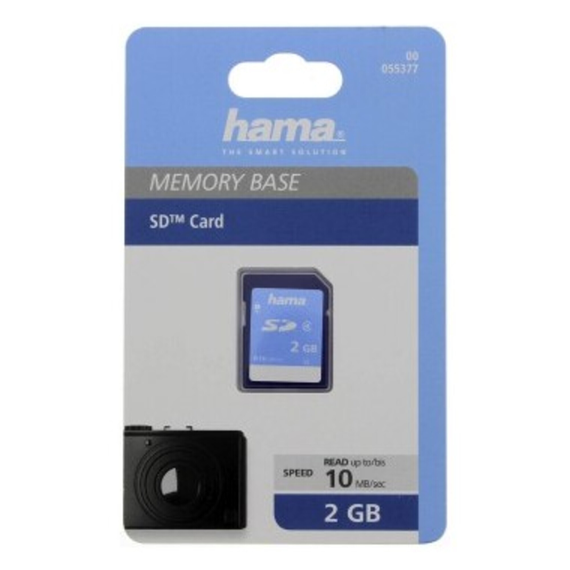Hama HighSpeed SecureDigital Card 2 GB 2 Go SD Neuf - vue 2