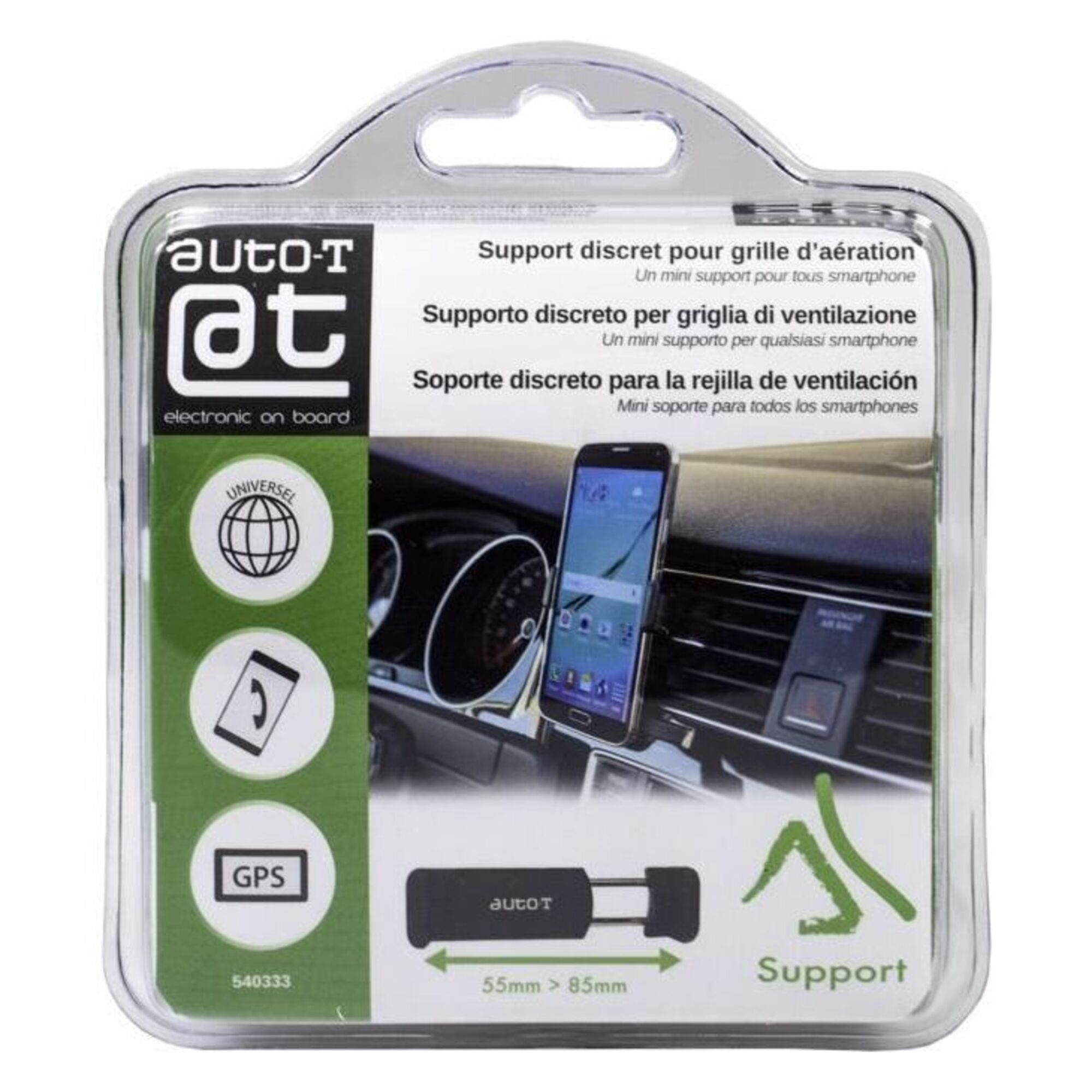 AUTO T Support discret pour smartphones sur aérateurs - vue 3
