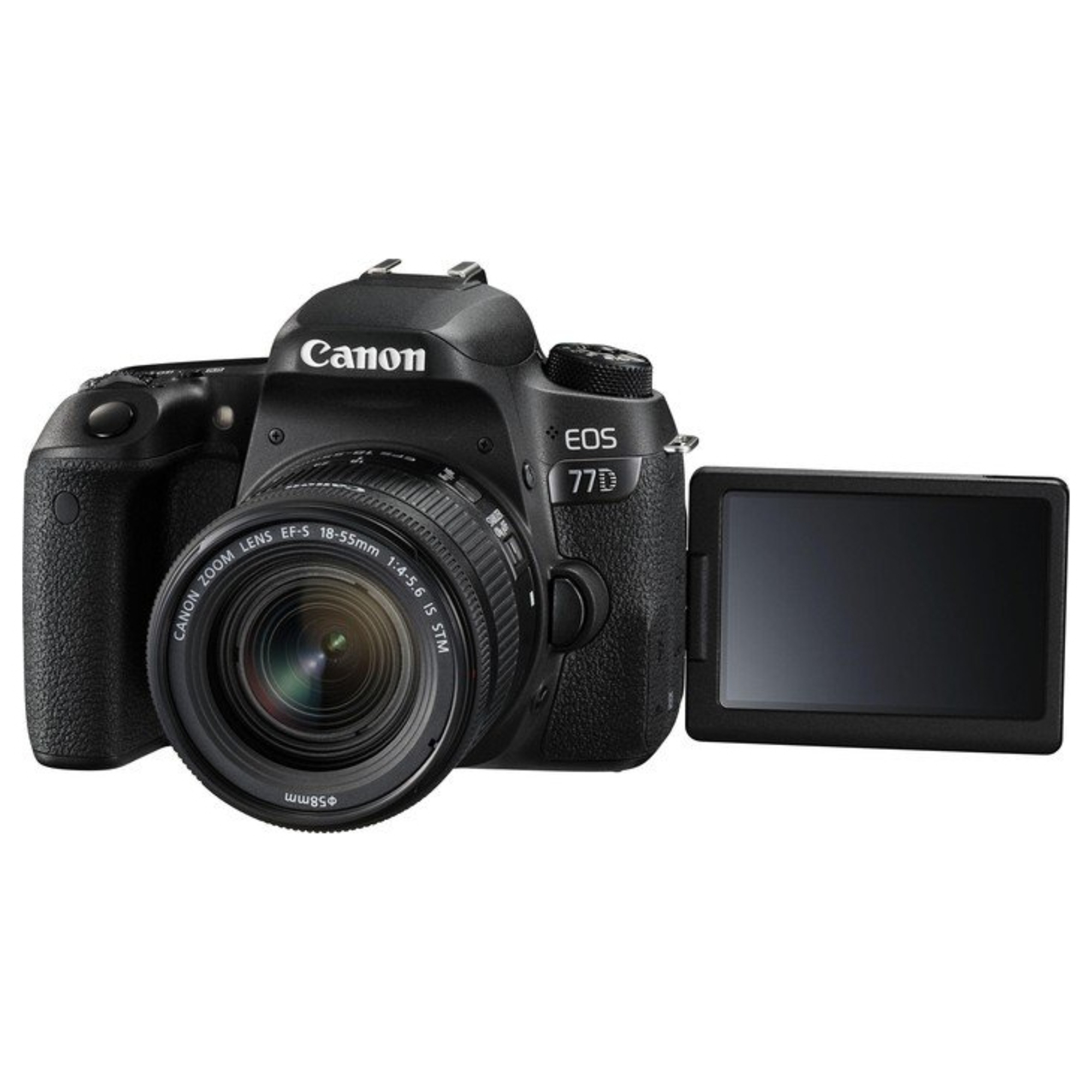 Appareil-photo Canon EOS 77D 24,2 MP CMOS 6000 x 4000 pixels, Noir - Excellent état