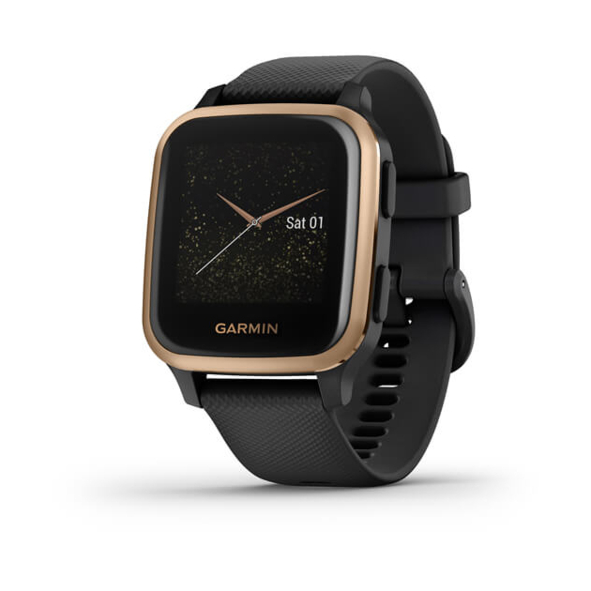 Garmin Venu Sq – Music Edition 3,3 (1.3 ) LCD 40 Mm Noir, Or Rose GPS (Satellite)