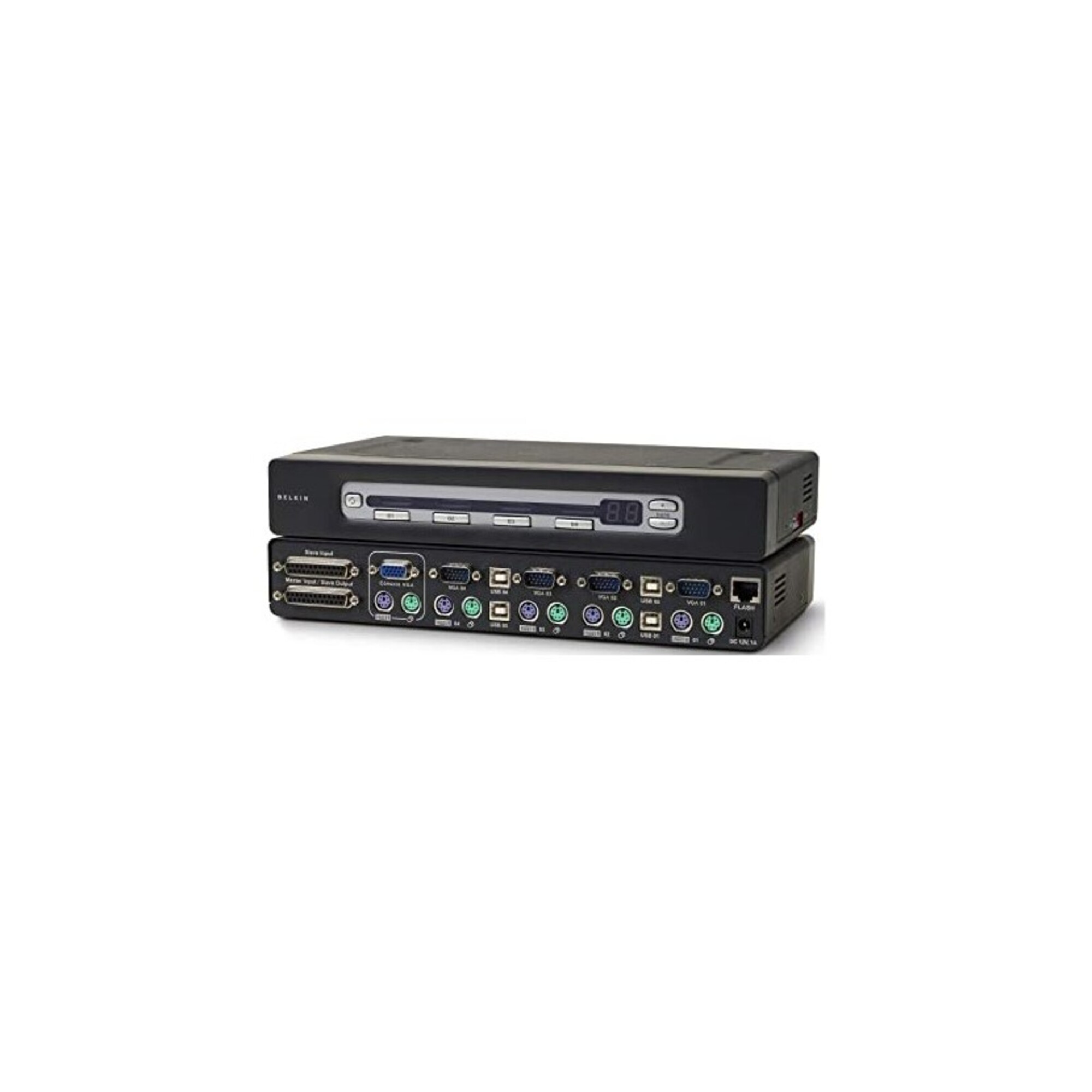 Belkin F1DA116Zea Switch KVM Pro3 Rackable 16 Ports Affichage sur Écran VGA USB PS2 Neuf