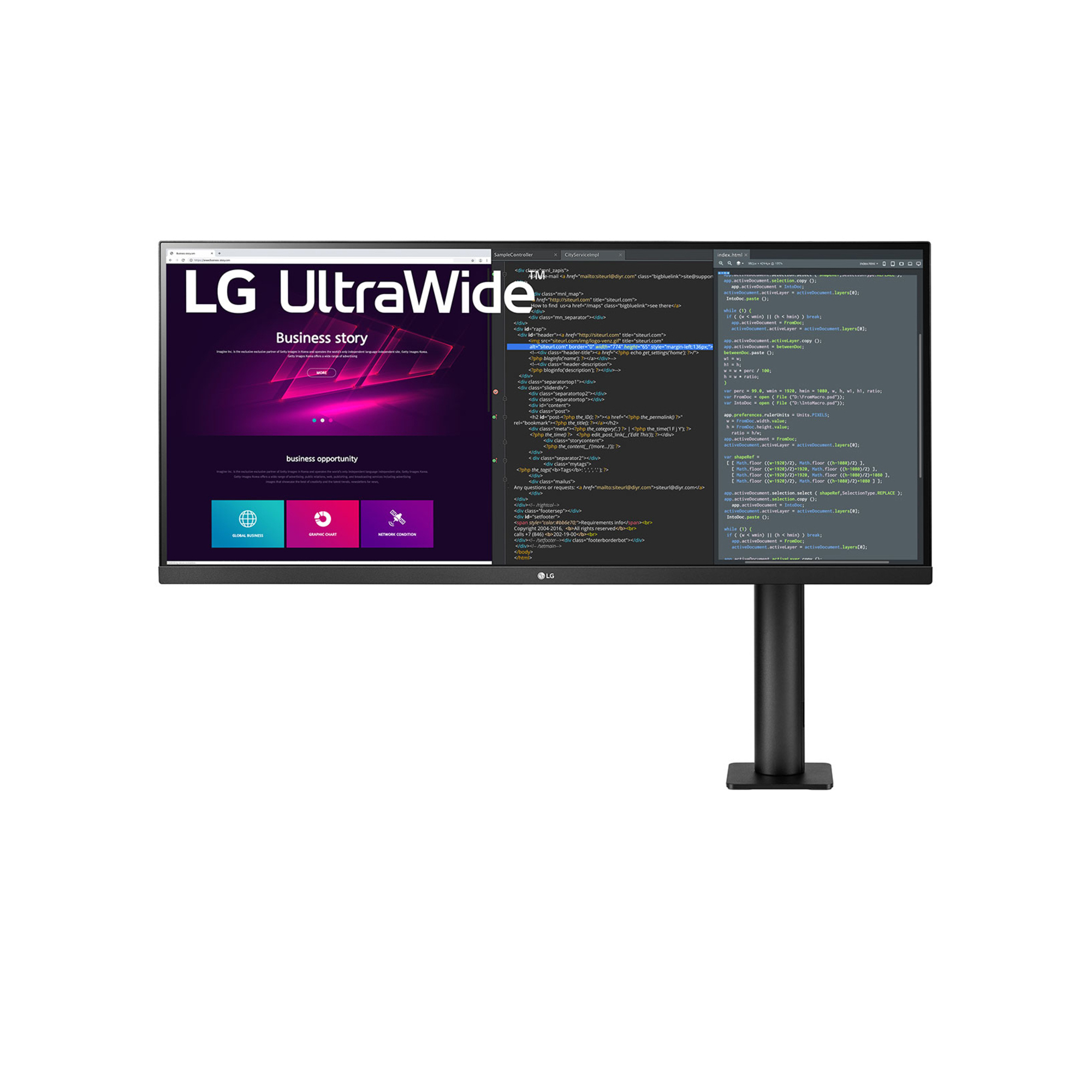 LG 34WN780-B écran plat de PC 86,4 cm (34 ) 3440 x 1440 pixels UltraWide Quad HD LED Noir - Neuf