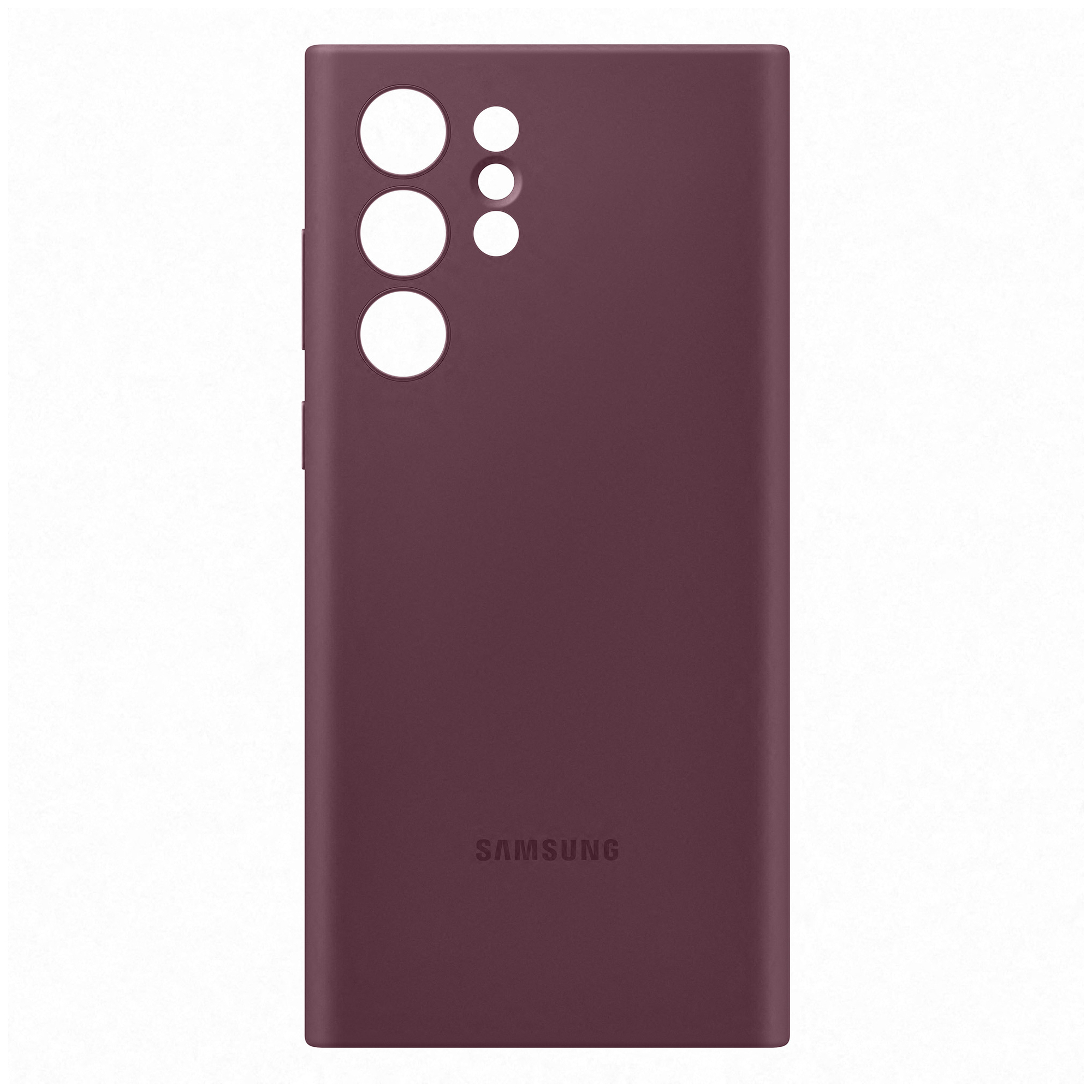 SAMSUNG Coque  G S22 Ultra 5G Silicone Bordeaux  