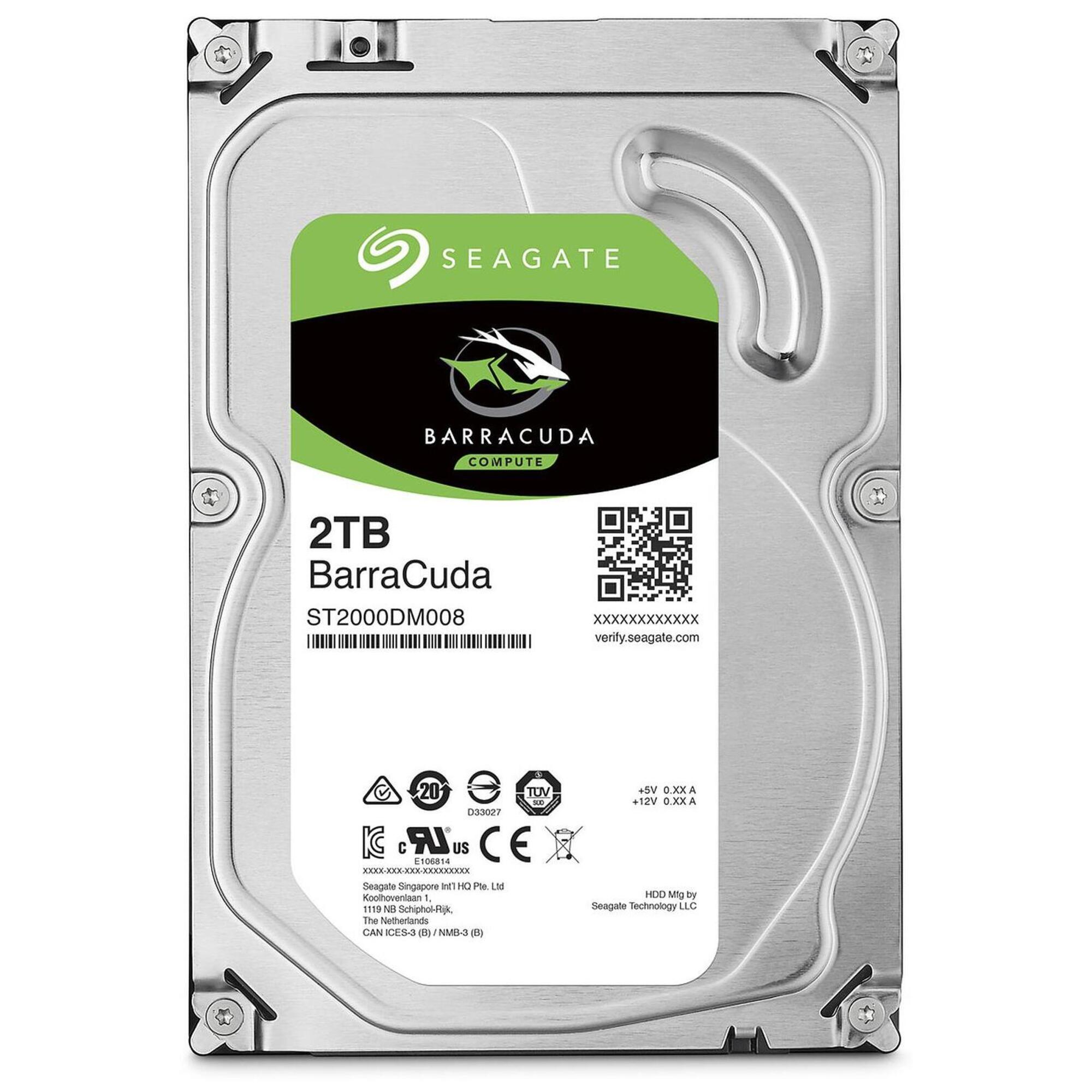Seagate BarraCuda SATA III 256Mo ST2000DM008 - vue 2