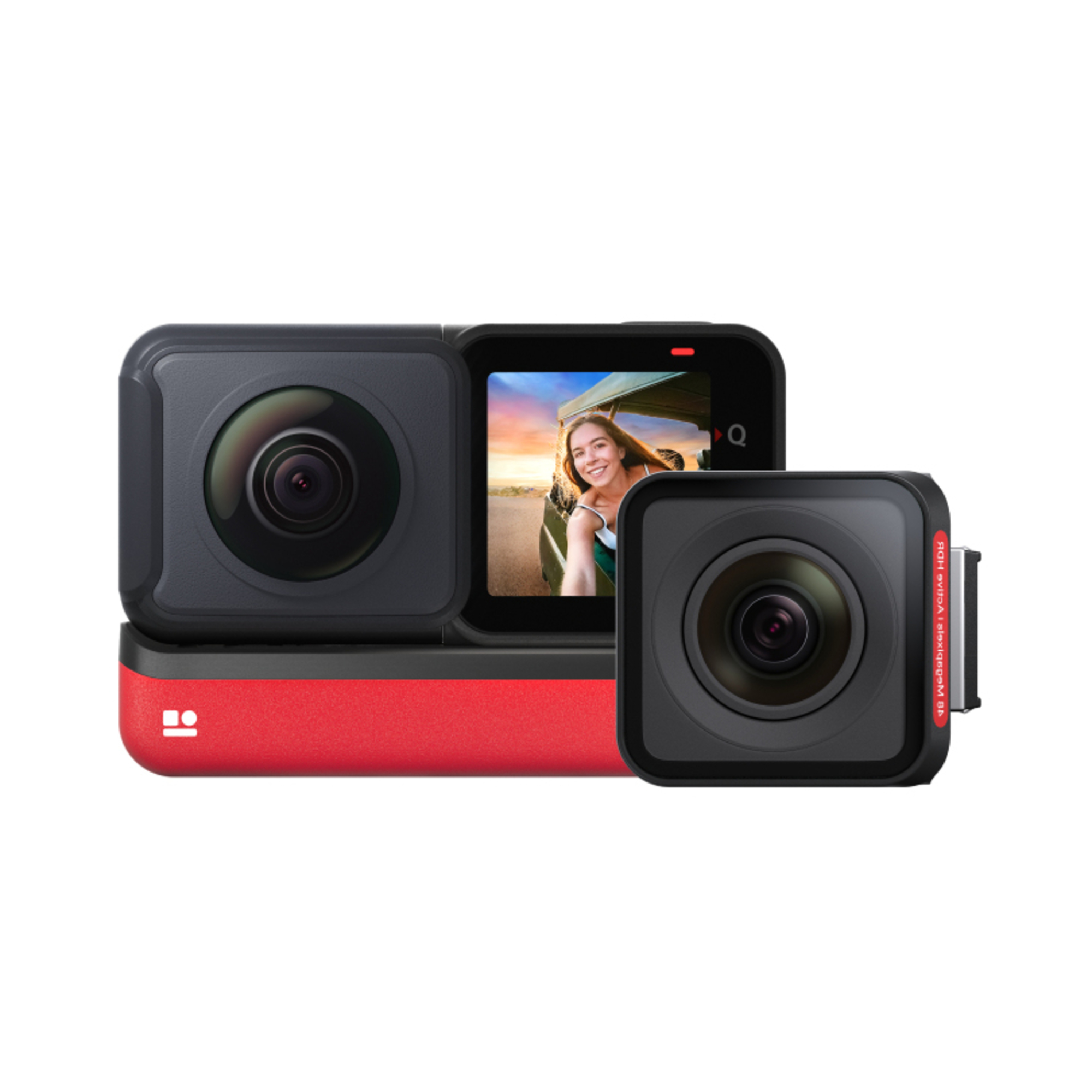 Insta360 ONE RS Twin caméra pour sports d'action 48 MP 4K Ultra HD 25,4 / 2 mm (1 / 2 ) Wifi 125,3 g - Neuf