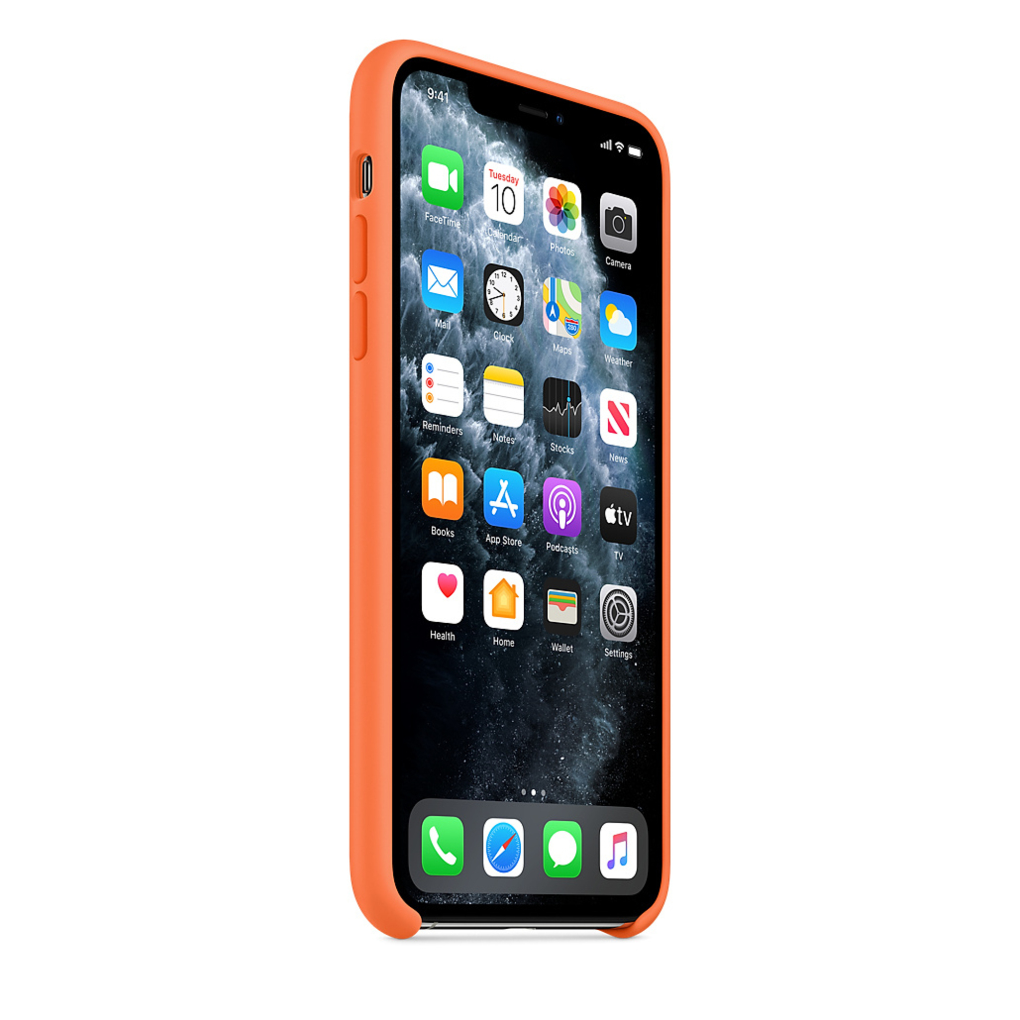 Apple Coque en silicone iPhone 11 Pro Max Vitamin C - vue 4