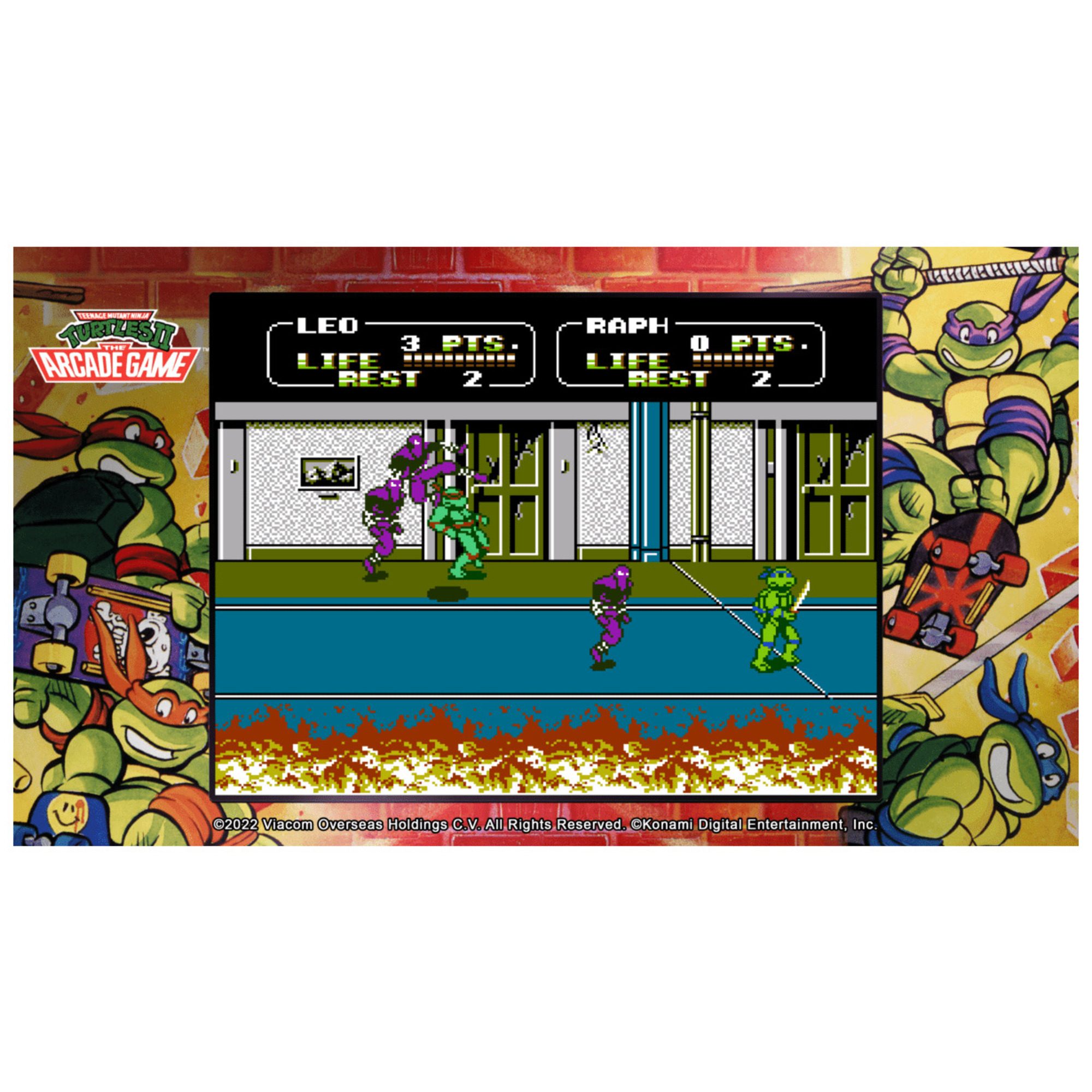 Teenage Mutant Ninja Turtles: The Cowabunga Collection PS5 - vue 9
