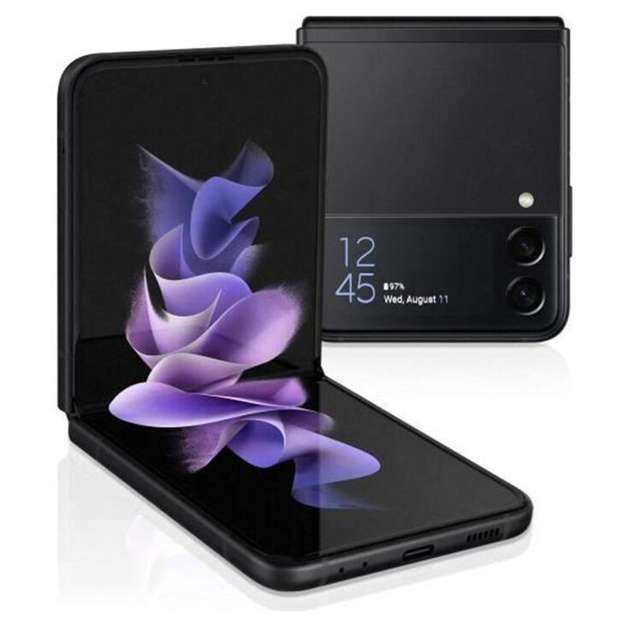 Samsung Galaxy Z Flip3 (5G) 128 Go, Noir, débloqué - Bon état