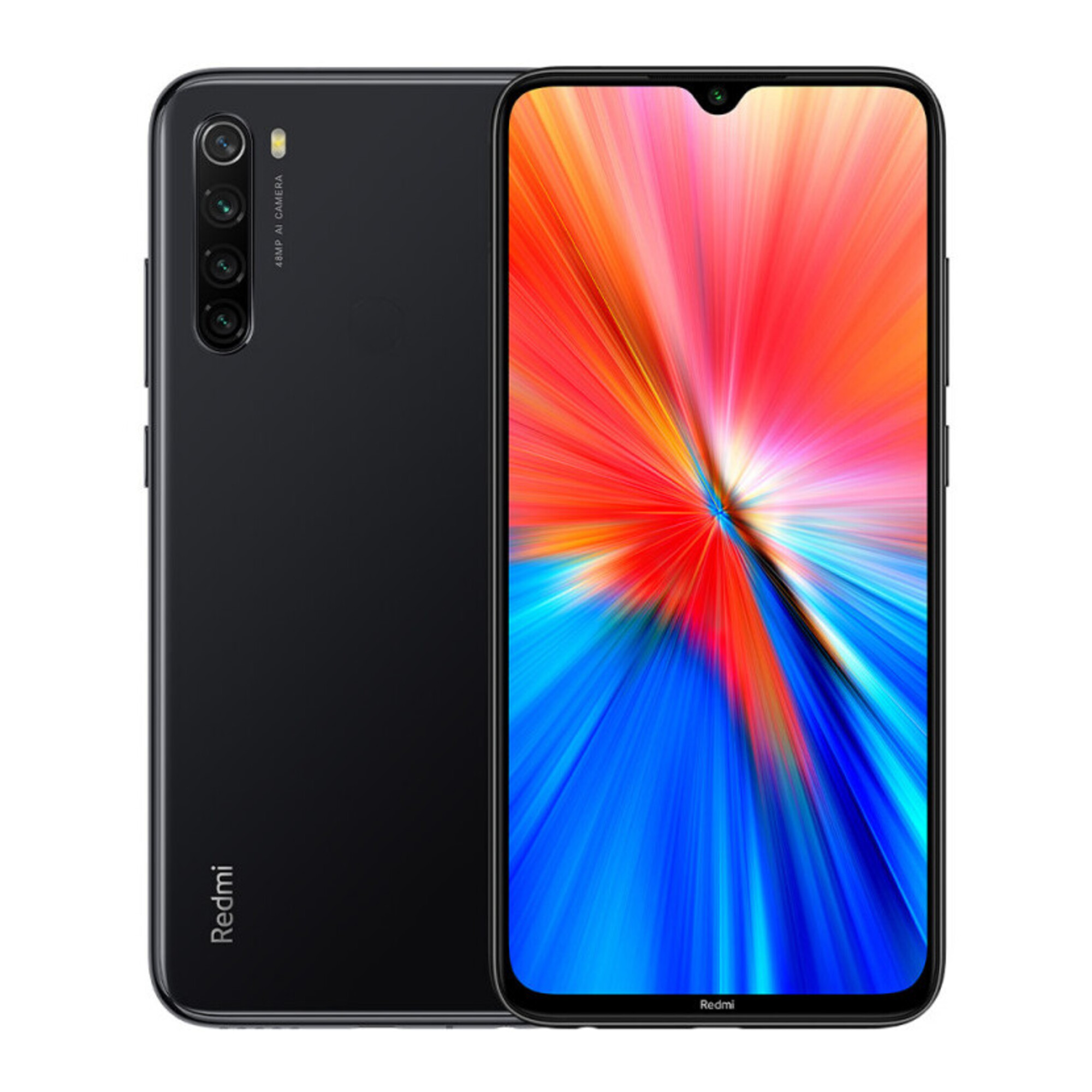 Redmi Note 8 2021 64 Go, Noir, débloqué - Neuf