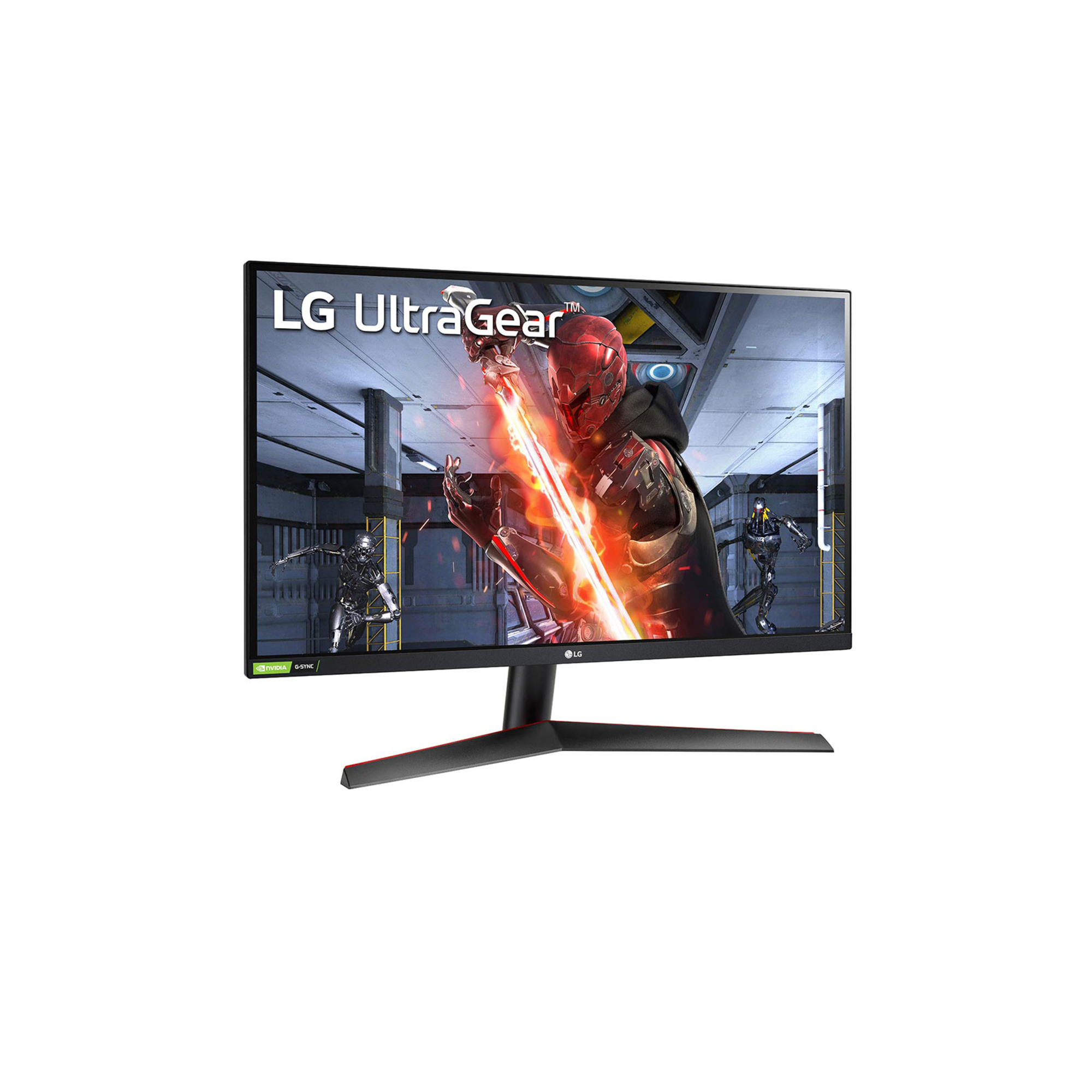 LG 27GN800-B LED display 68,6 cm (27 ) 2560 x 1440 pixels Quad HD Noir, Rouge - Neuf