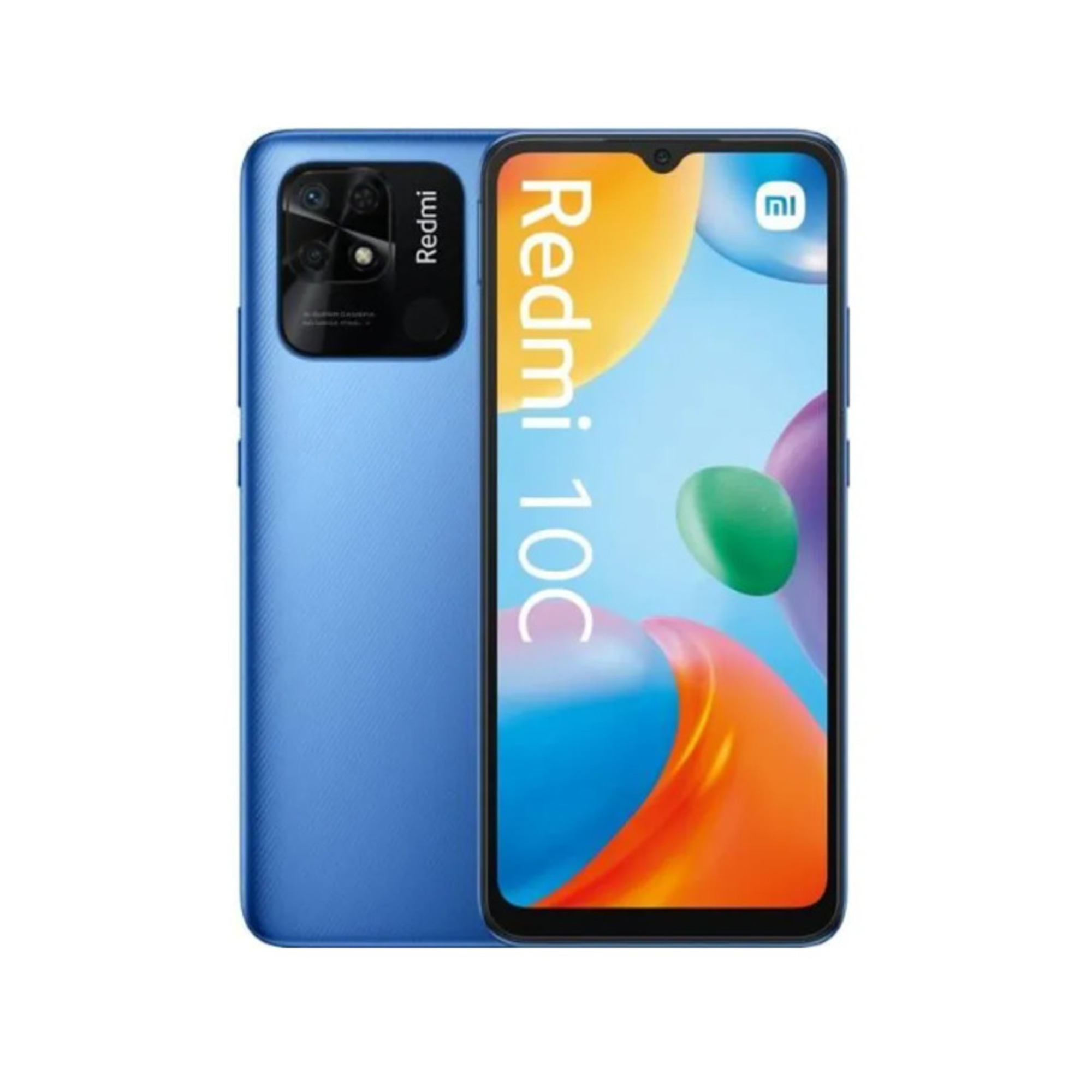 Redmi 10C (4G) 3 Go 64 Go, Bleu, débloqué - Neuf