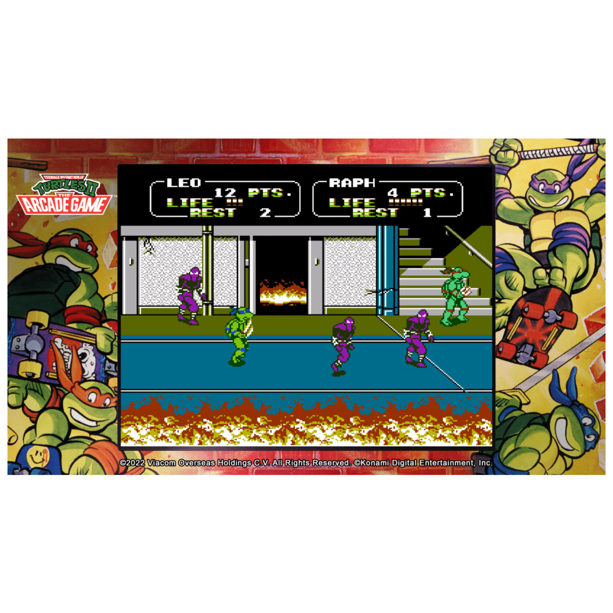 Teenage Mutant Ninja Turtles: The Cowabunga Collection PS5 - vue 10