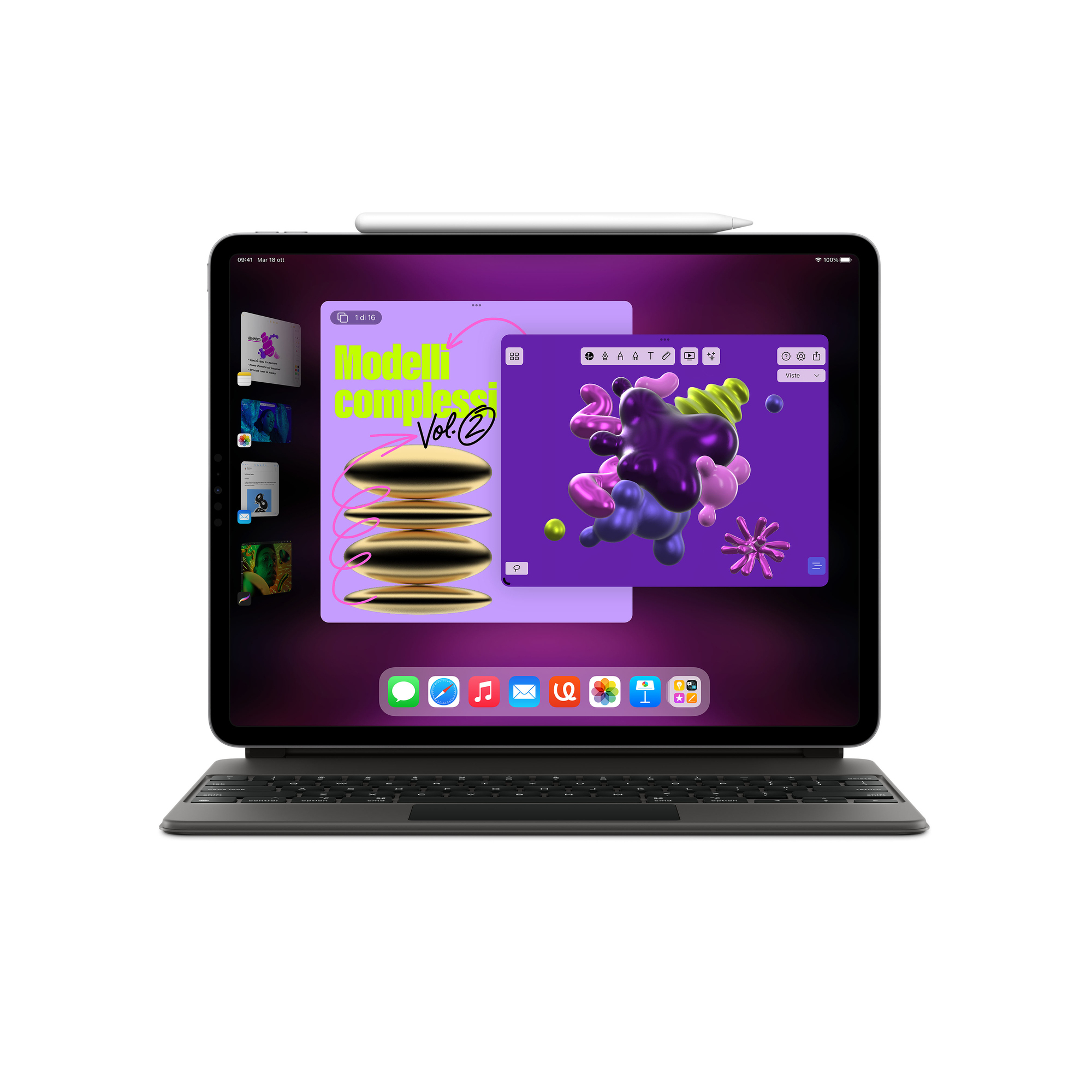 iPad Pro 4e génération 11 Puce M2 2022 WiFi + Cellular 5G Bon état - vue 2