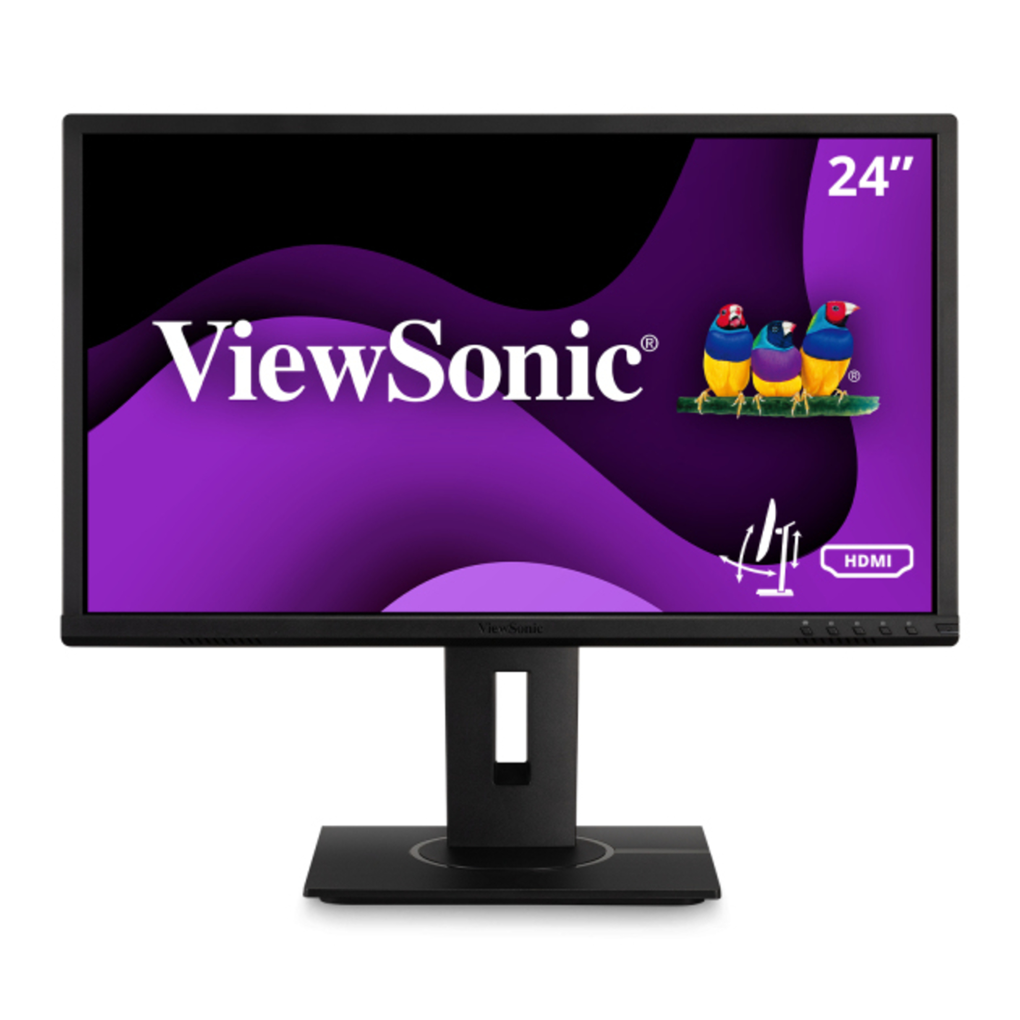 Viewsonic VG Series VG2440 écran plat de PC 61 cm (24 ) 1920 x 1080 pixels Full HD LED Noir - Neuf