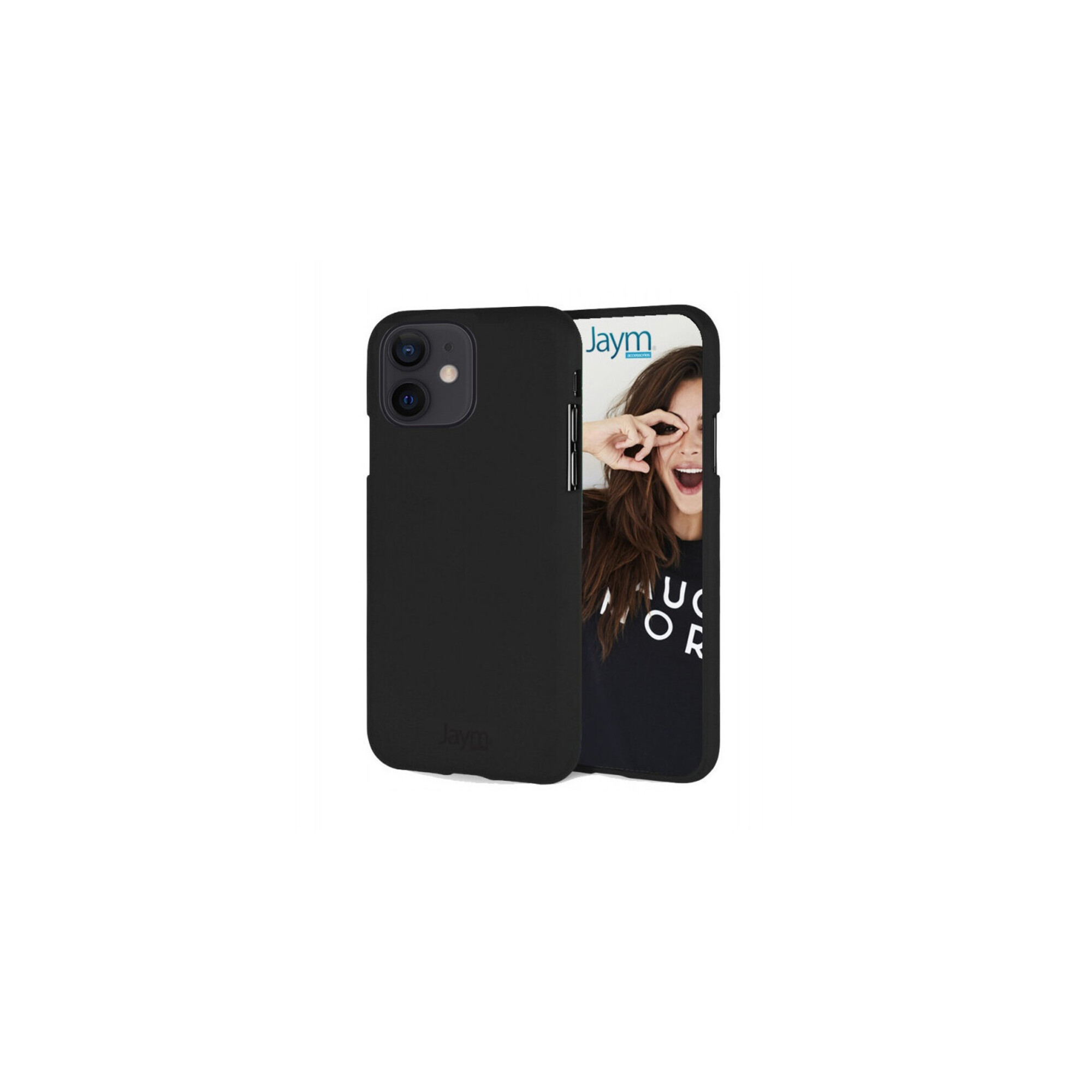 JAYM Coque iPhone 13 Pro Plastique Noir