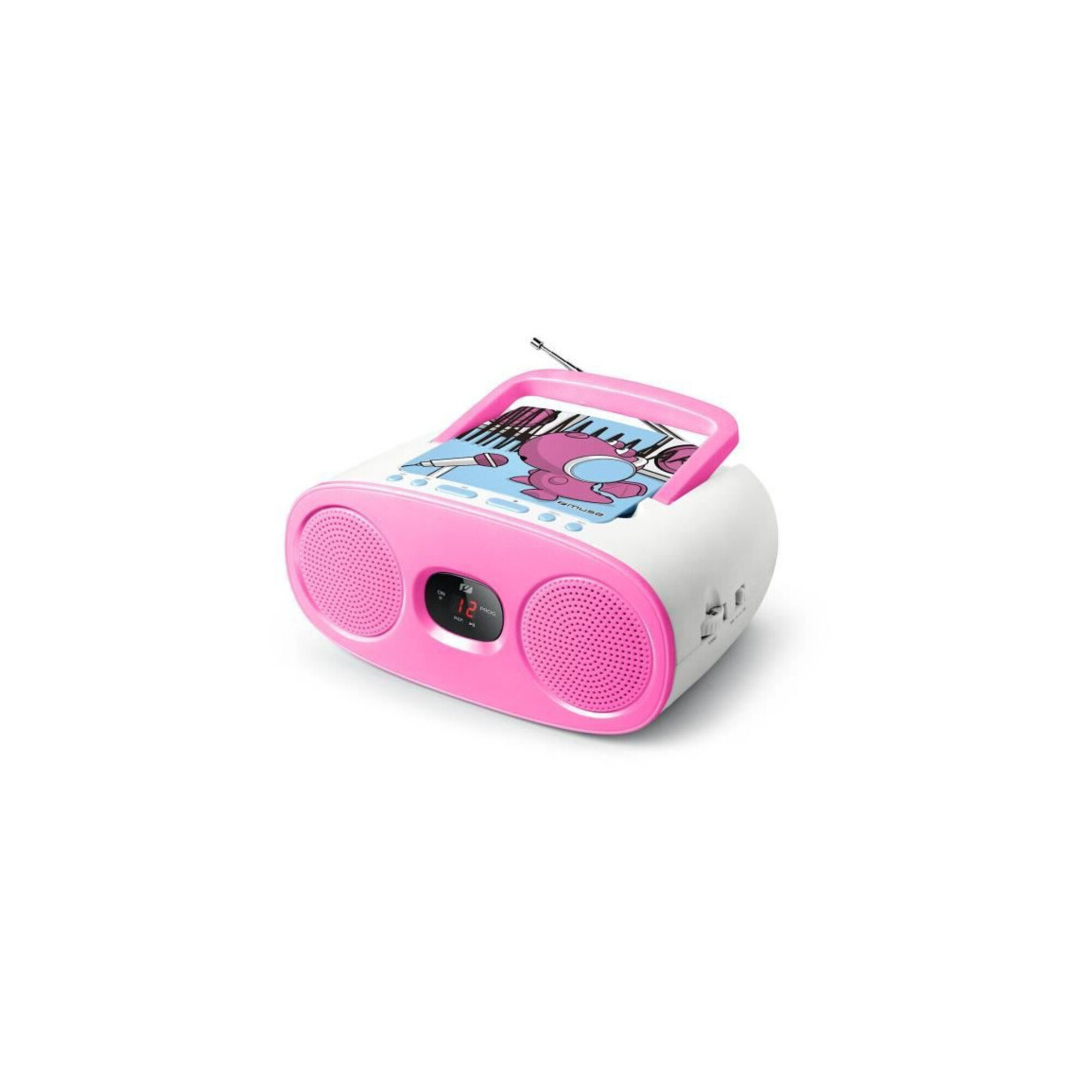 MUSE M-20 KDG Radio CD kids - Tuner AM/FM - Lecteur CD programmable - Fonction répétition - Neuf