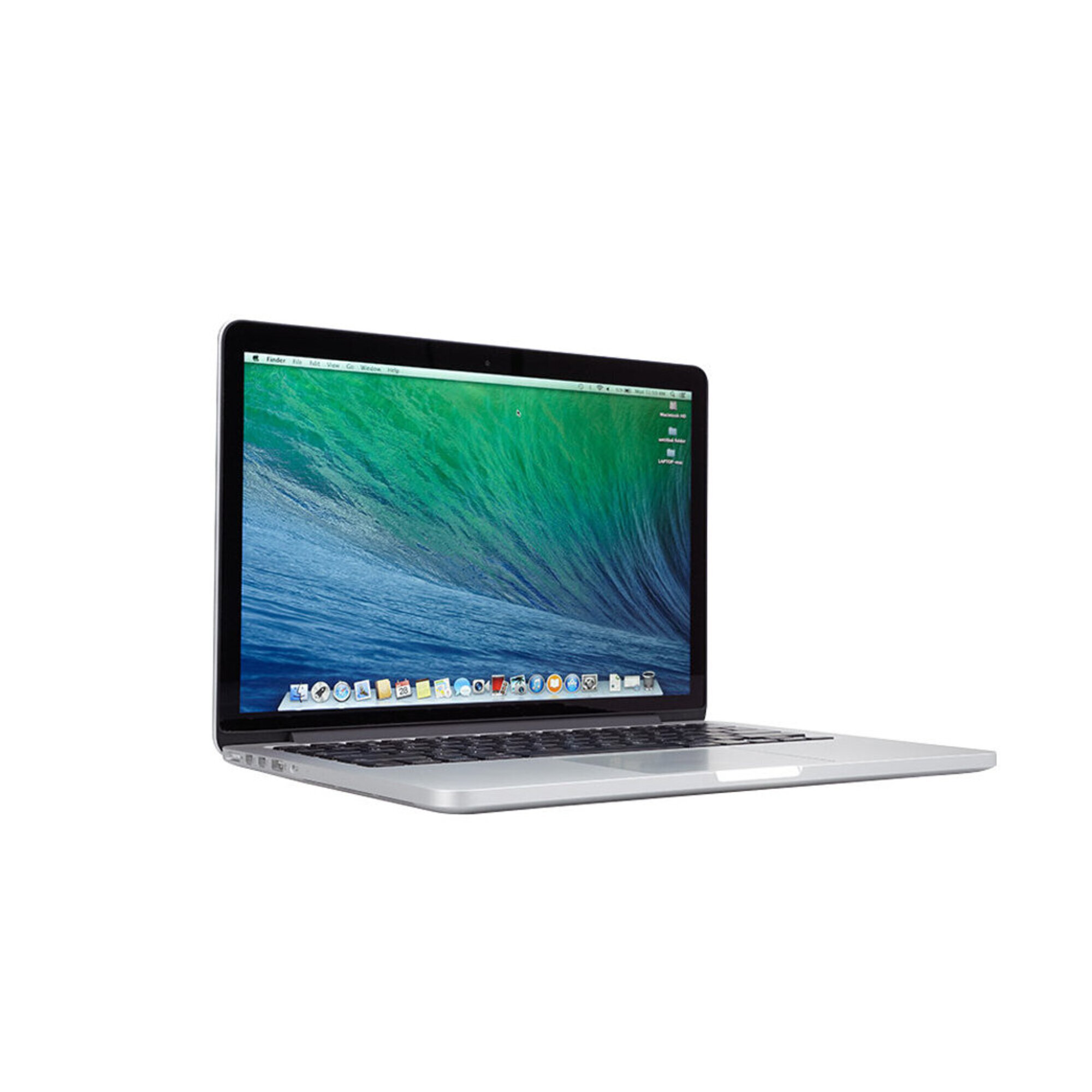 MacBook Pro Core i5 (2015) 13.3', 2.9 GHz 256 Go 8 Go Intel Iris Graphics 6100, Argent - QWERTY - Espagnol - Excellent état