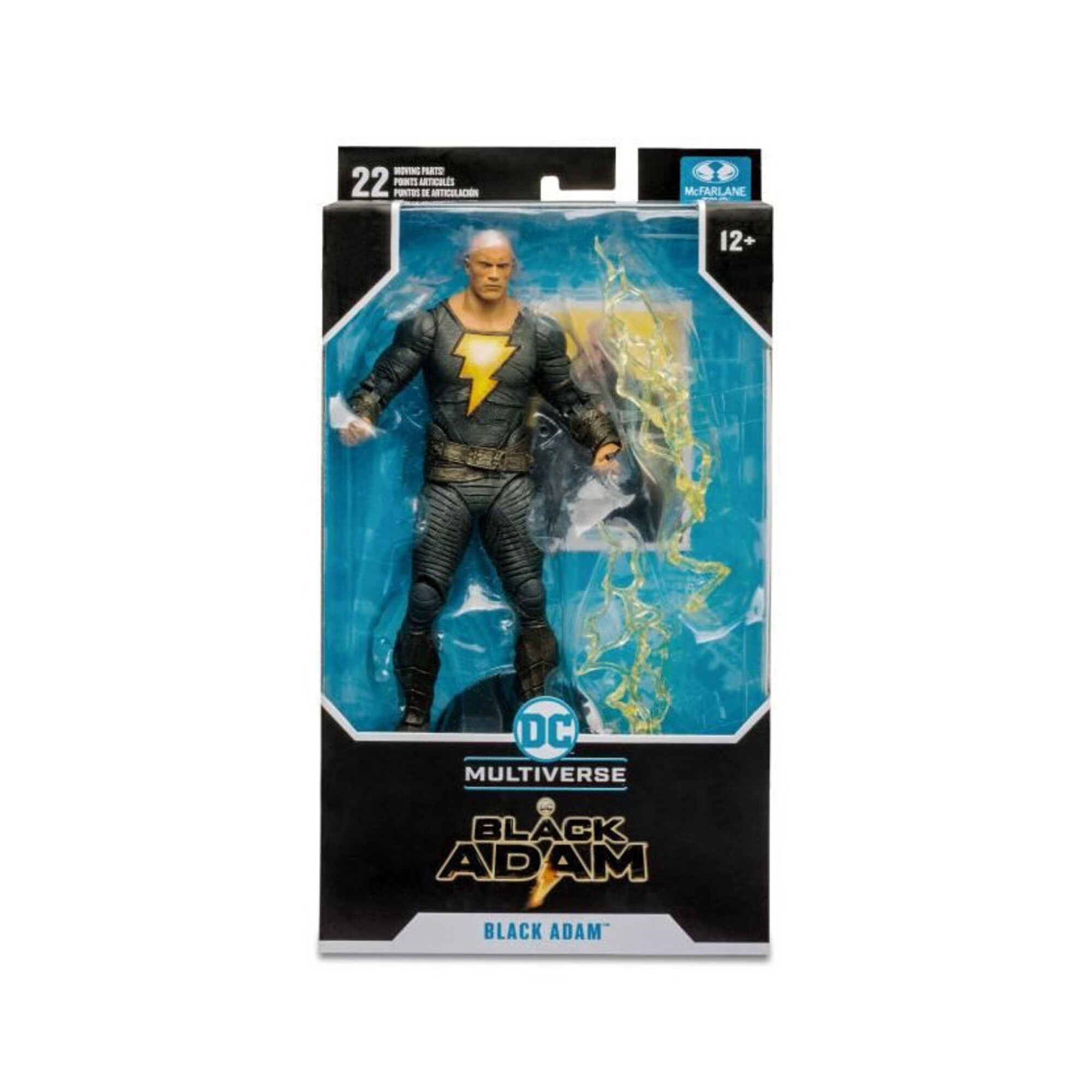 Figurine McFarlane BANDAI DC Black Adam (costume de héros) - 17 cm - TM15256 - Neuf