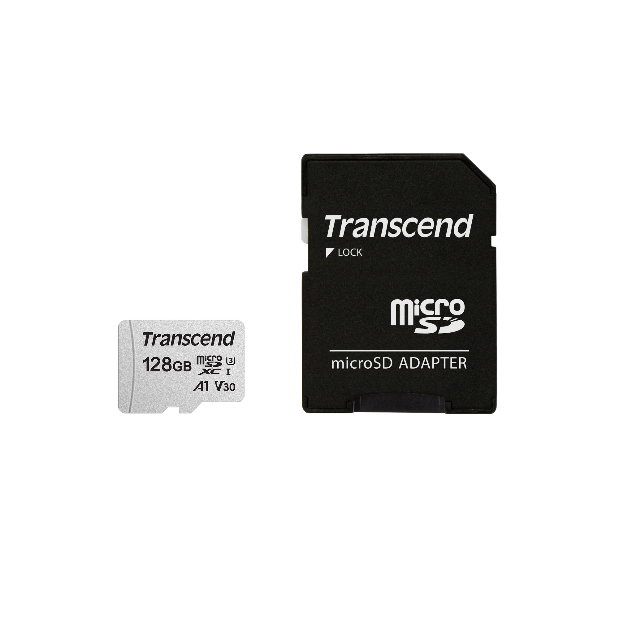 Transcend TS128GUSD300S A mémoire flash MicroSDXC NAND Classe 10 Neuf