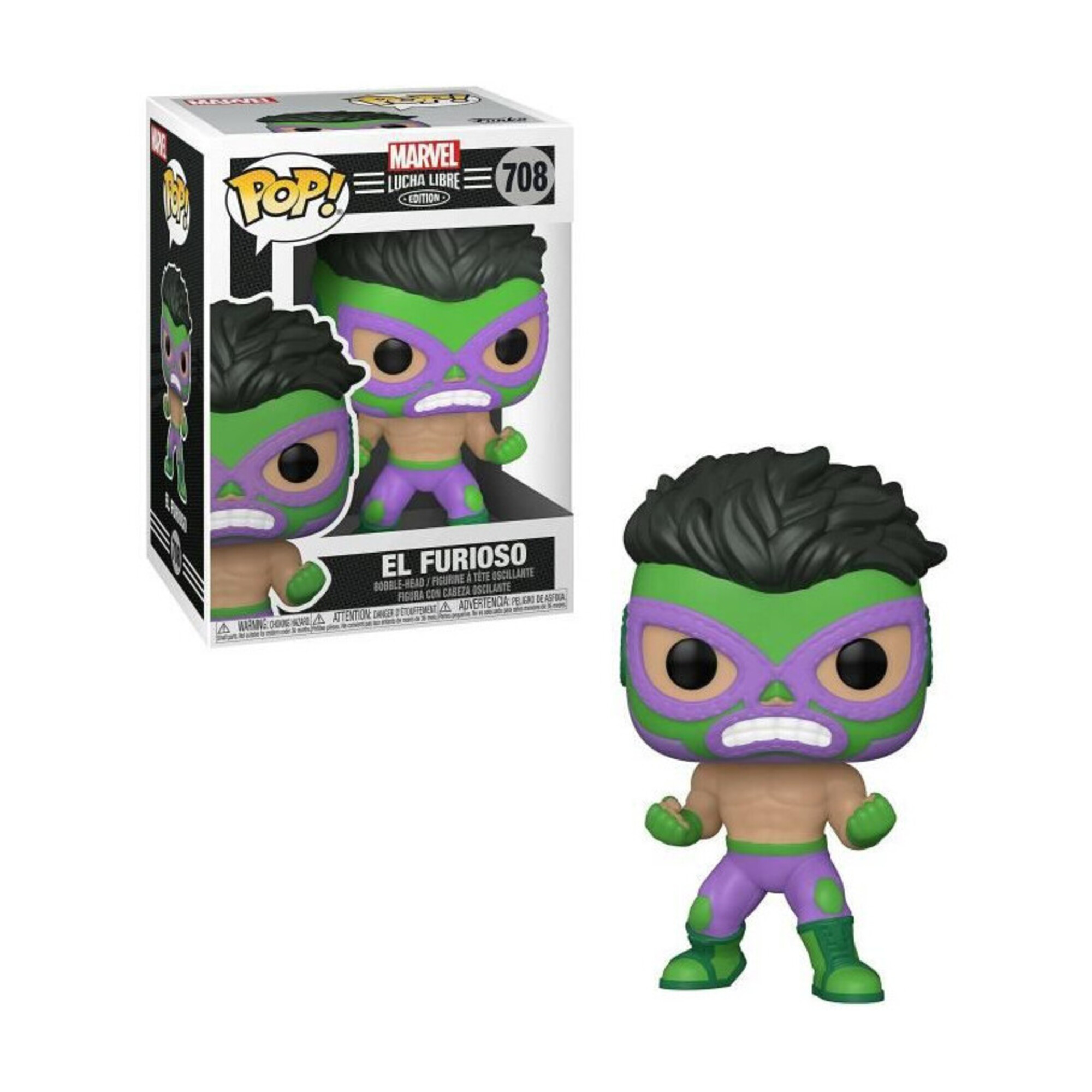 Funko Pop Luchadores Hulk - vue 2