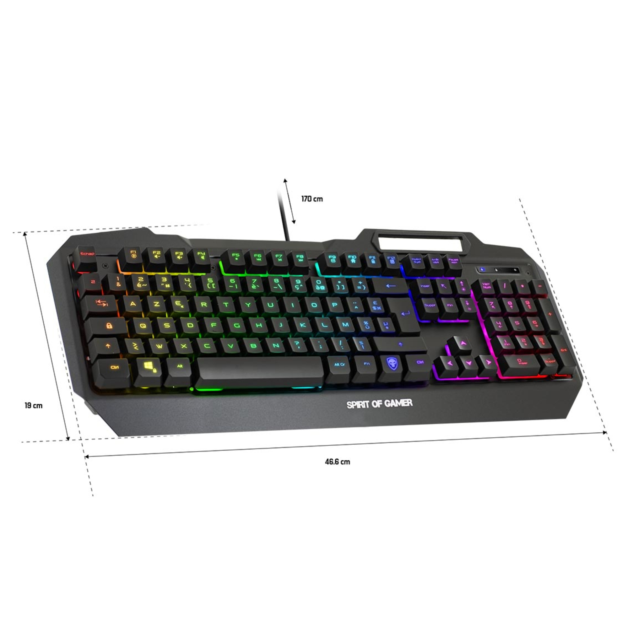 Bundle Pack MK40 Plus Clavier Souris LED RGB Tapis Convertisseur Switch PS4 XBOX One - Neuf