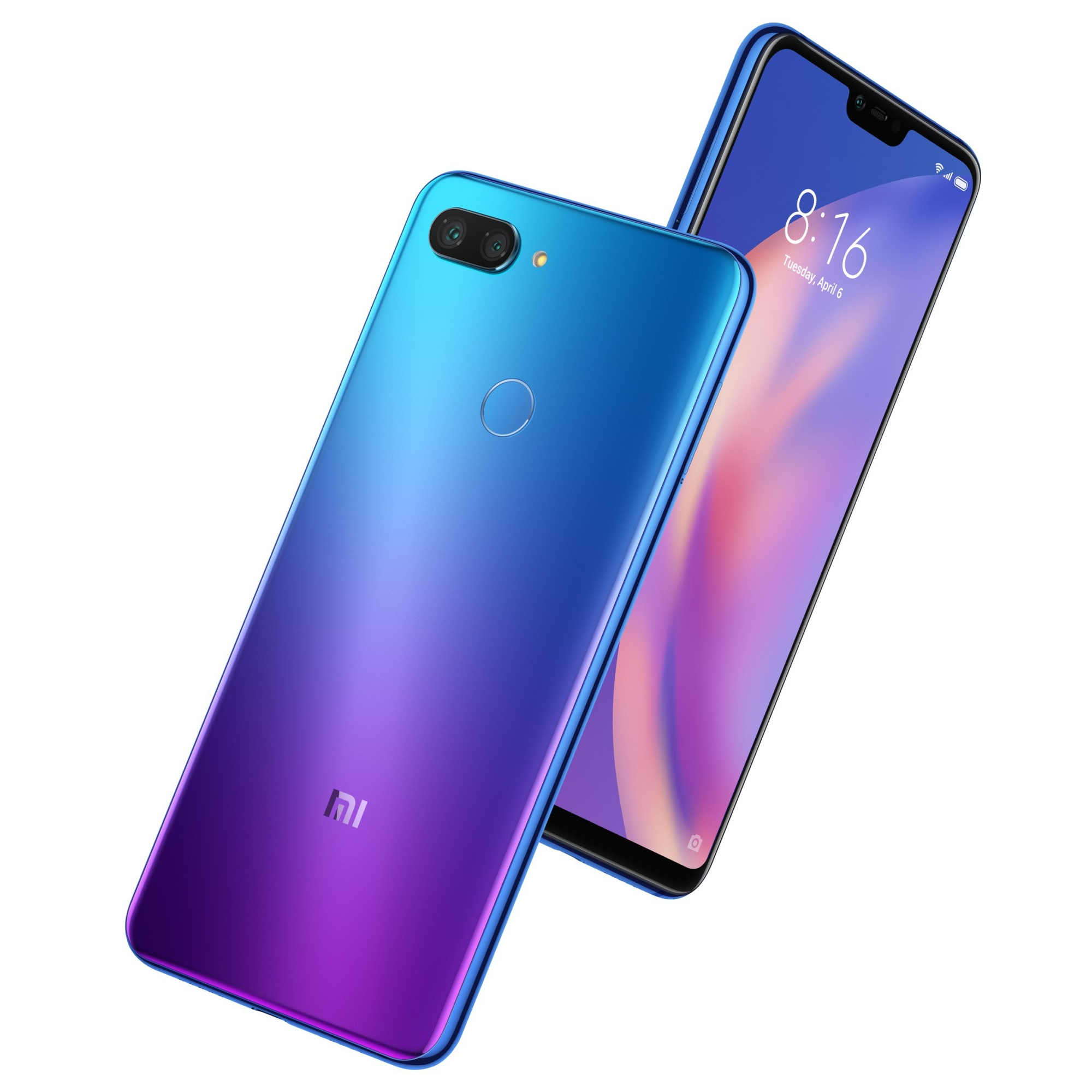 Mi 8 Lite 64 Go, Bleu, débloqué - Très bon état