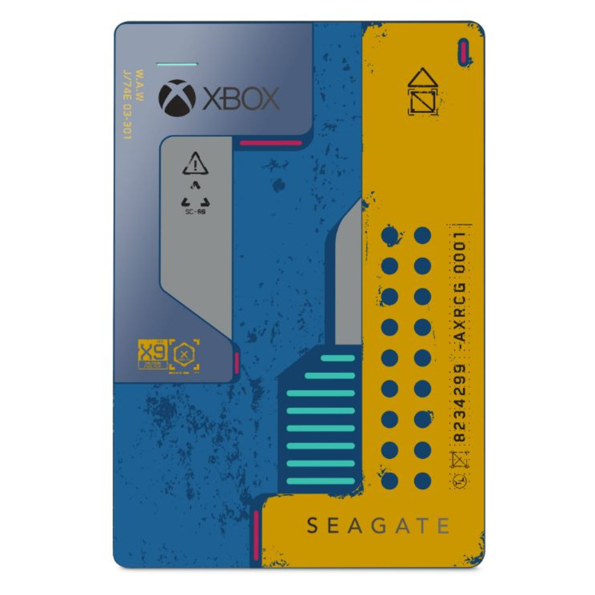 Seagate Game Drive for Xbox STEA2000428 Cyberpunk 2077 Special Edition disque dur externe portable USB 3.0 jaune & pour Xbox One Xbox One Xbox One X - vue 8