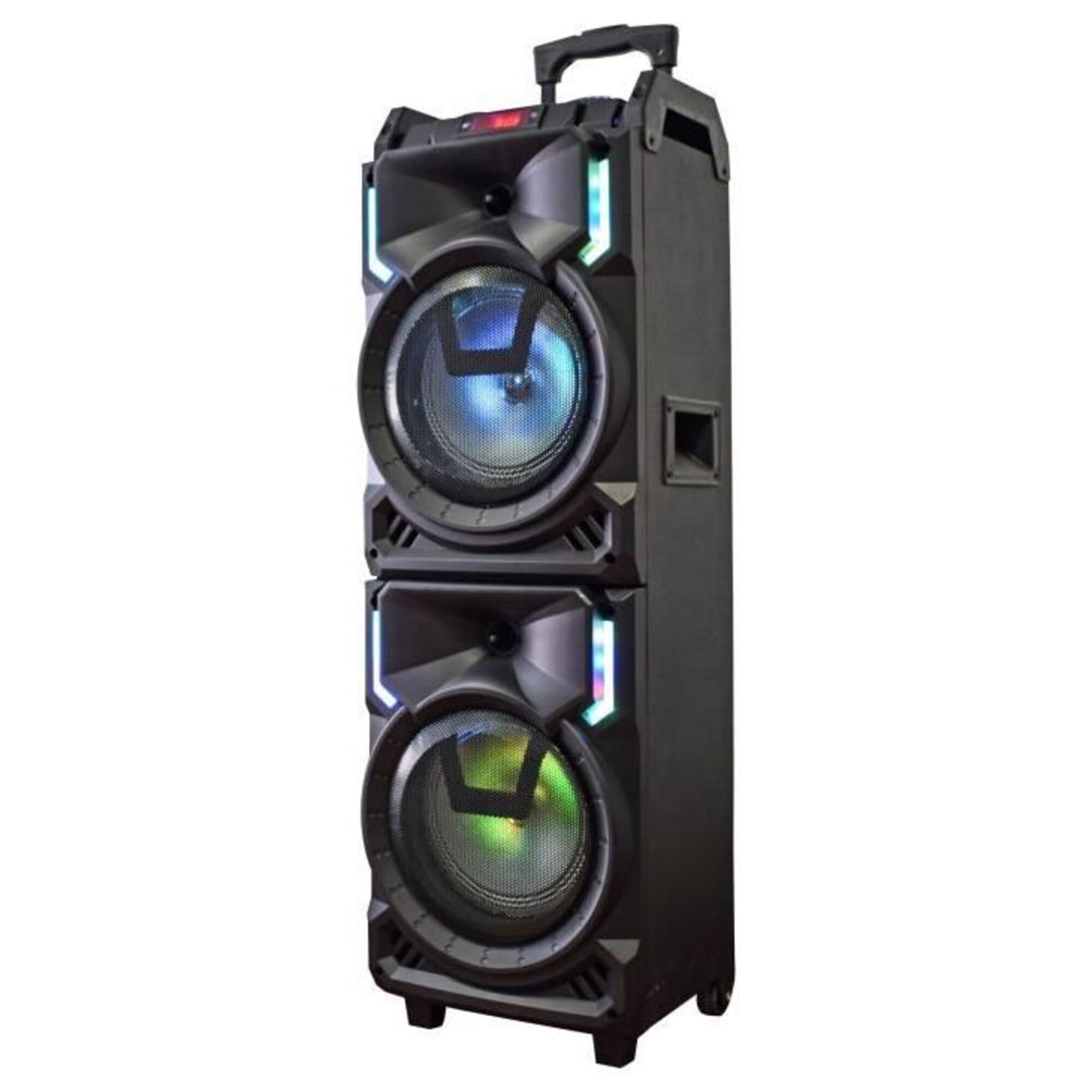 INOVALLEY MS01XXL Enceinte Nomade Karaoke Trolley bluetooth - vue 4