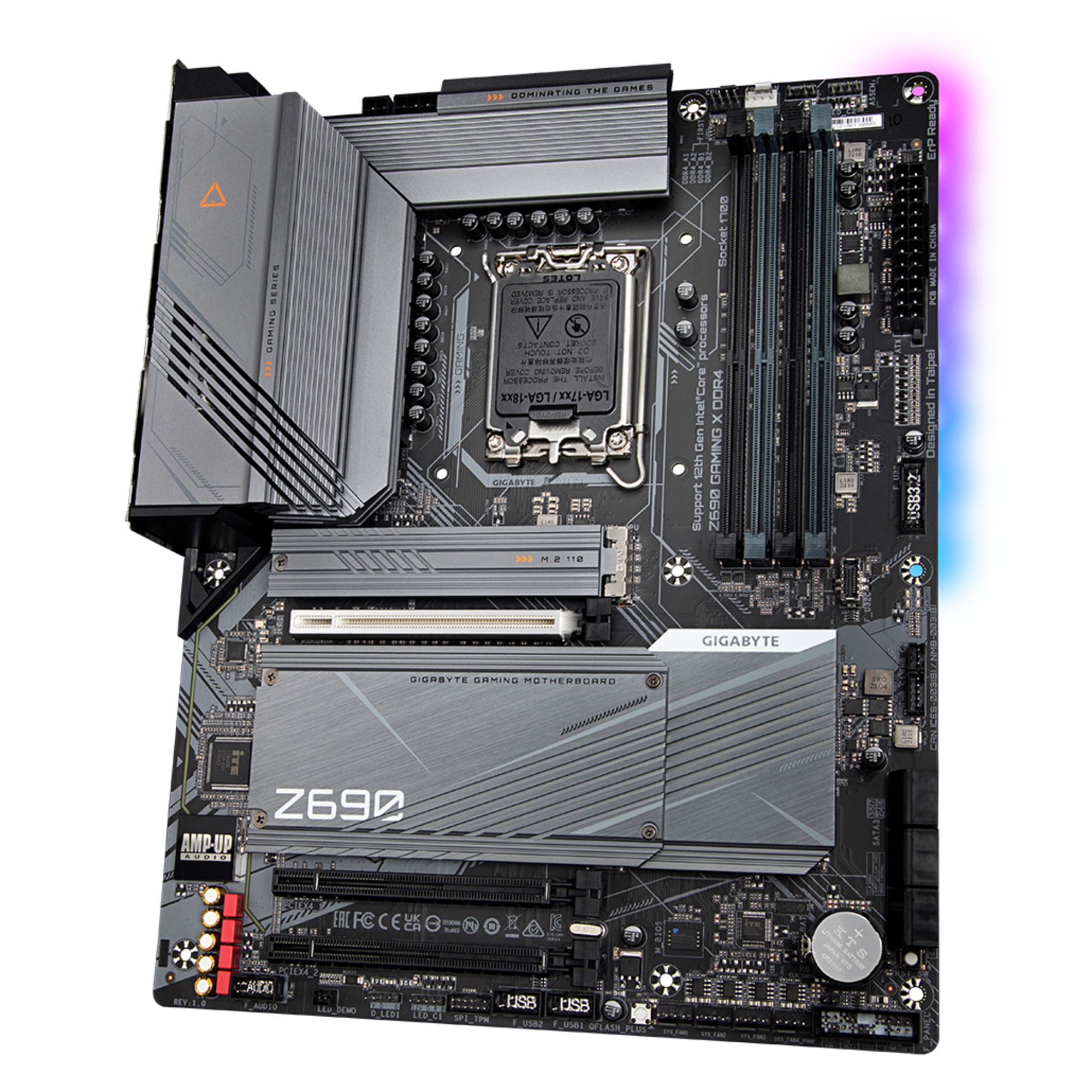 GIGABYTE Z690 GAMING X DDR4 (rev. 1.0) Intel Z690 LGA 1700 ATX - Neuf