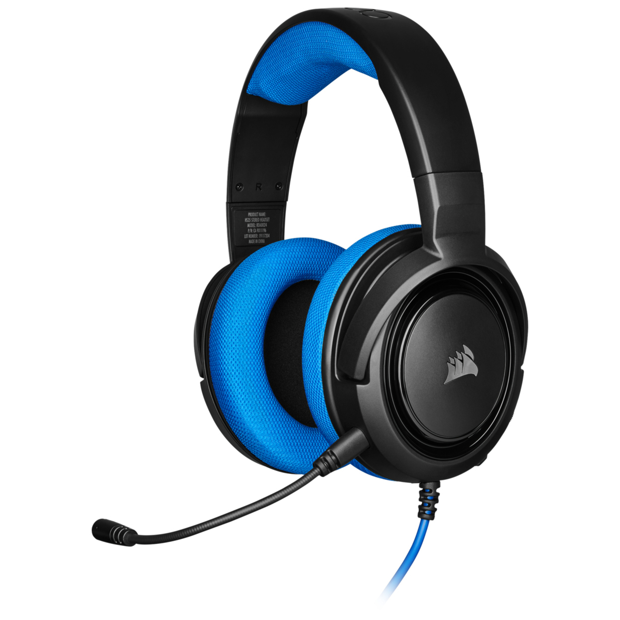 Casque gaming stéréo Corsair HS35- Bleu - Neuf