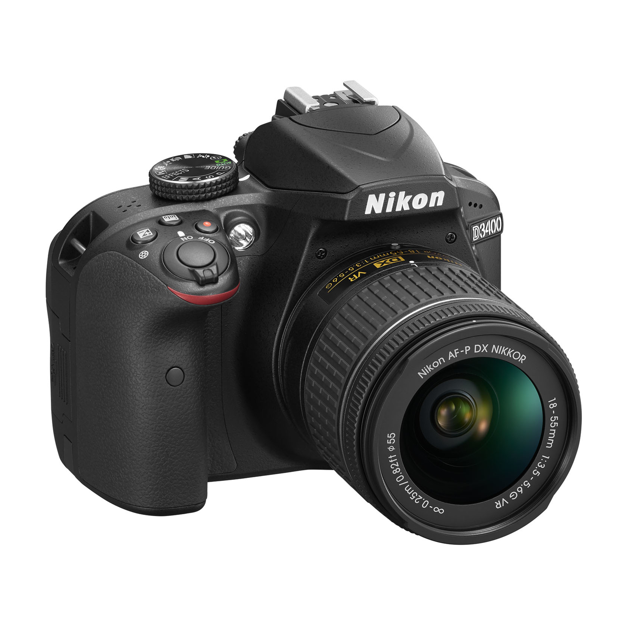 Nikon D3400 DX + 18 55mm Kit d'appareil photo SLR 24 2 MP CMOS 6000 x 4000 pixels Neuf - vue 3