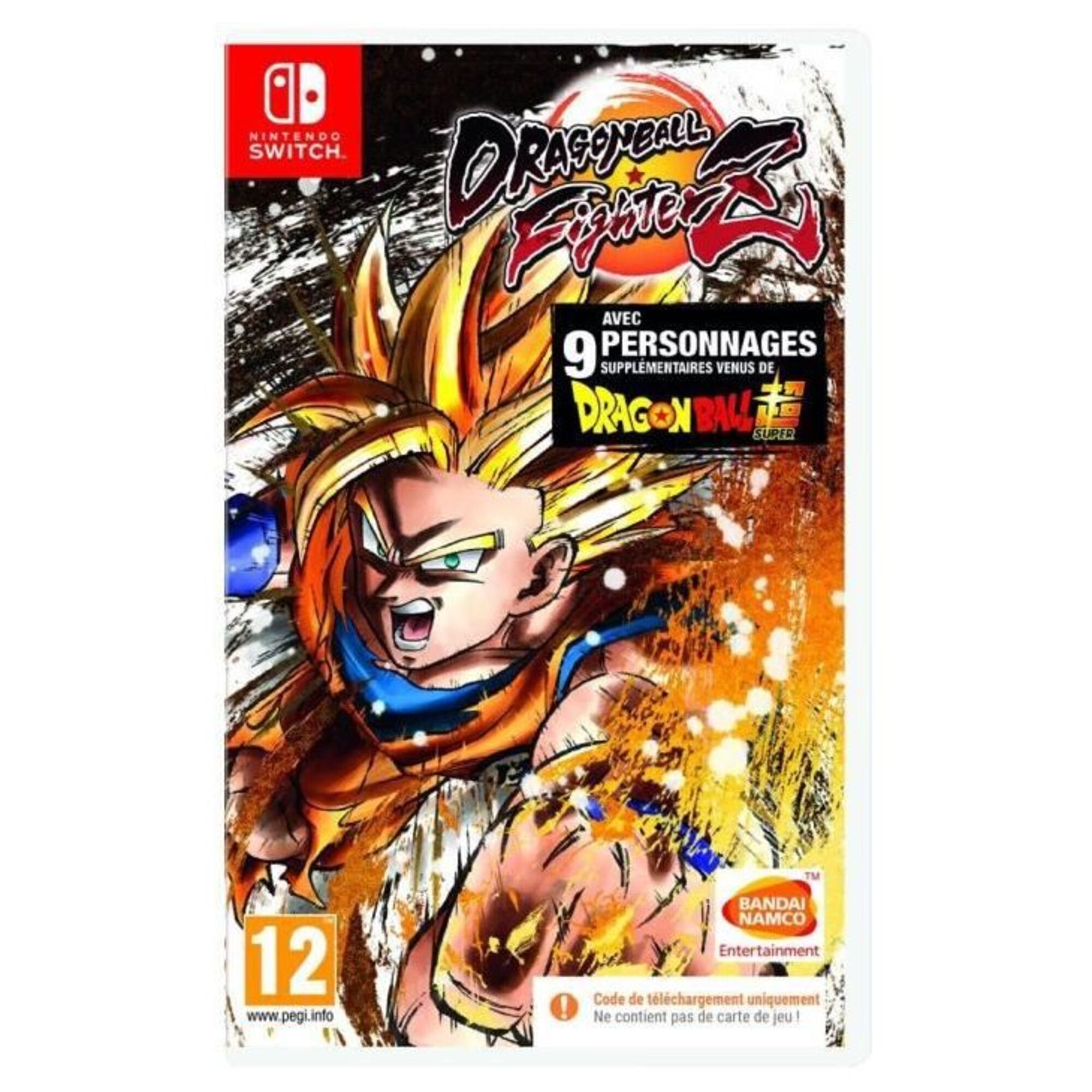 Dragon Ball Fighter Z Code De Téléchargement Switch